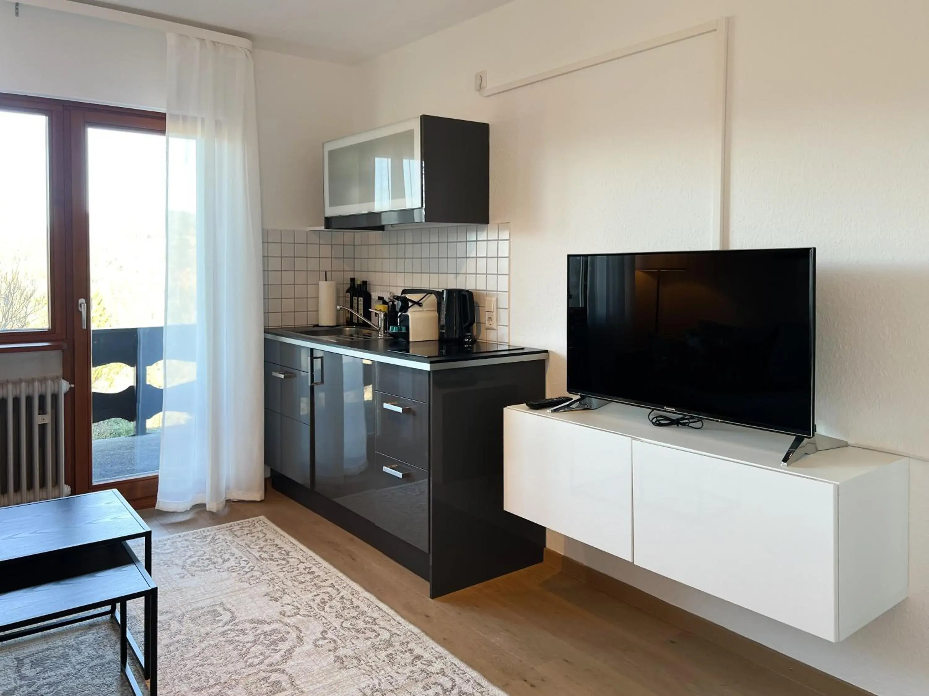 One-Bedroom Apartment with Balcony in Villa Hubertus - Ferienwohnungen am Feldberg One-Bedroom Apartment with Balcony in Villa Hubertus - Ferienwohnungen am Feldberg