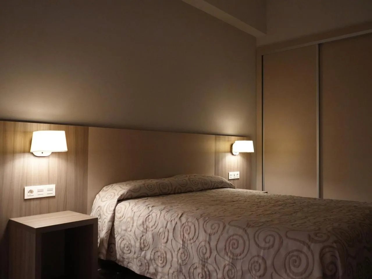 Bed in Hotel Villa Ceuti