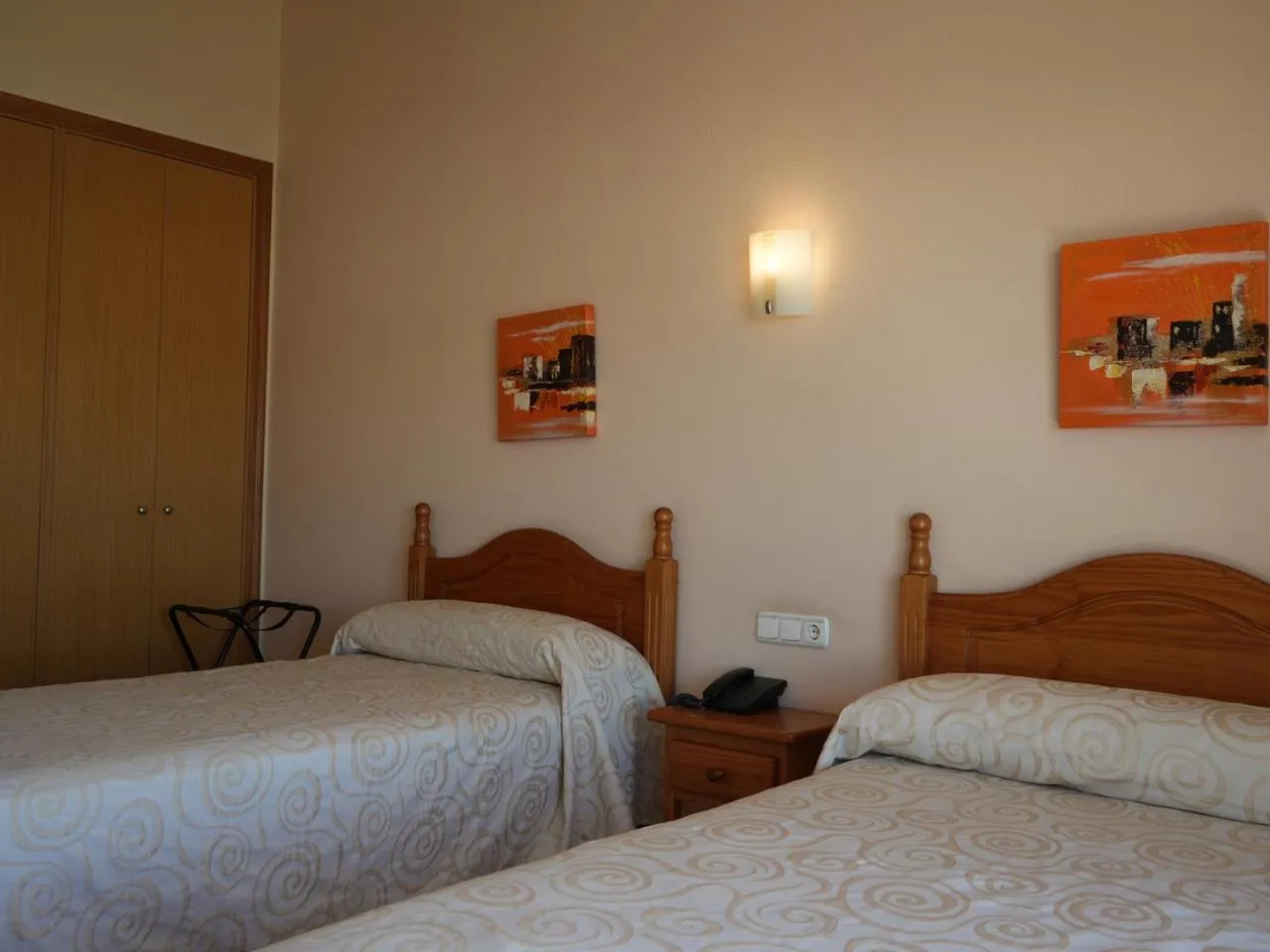 Bed in Hotel Villa Ceuti