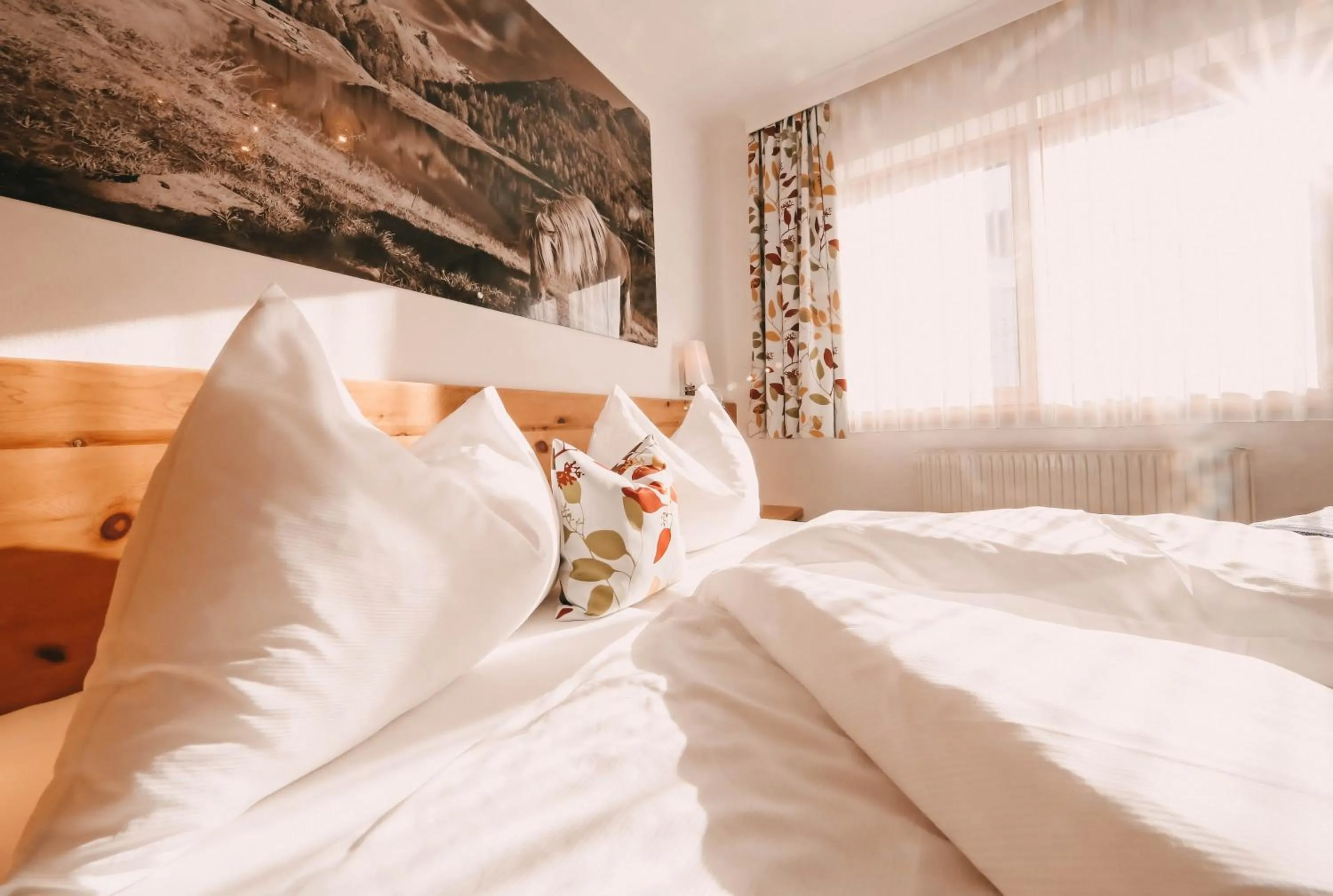 Bed in Posers Bergwelt B&B