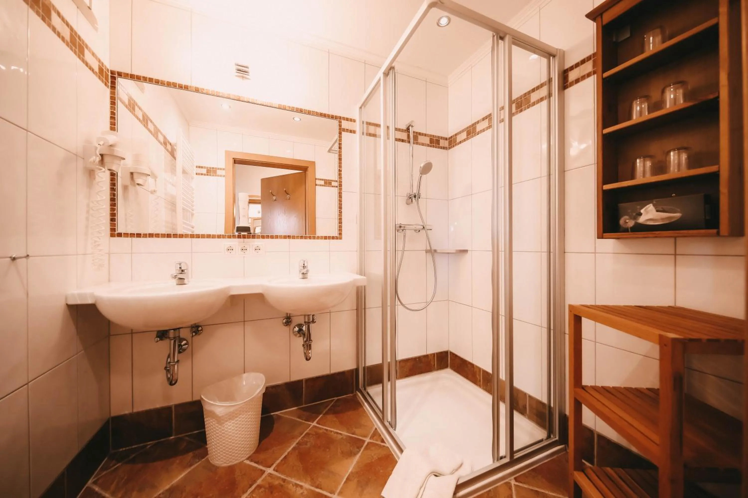 Bathroom in Posers Bergwelt B&B