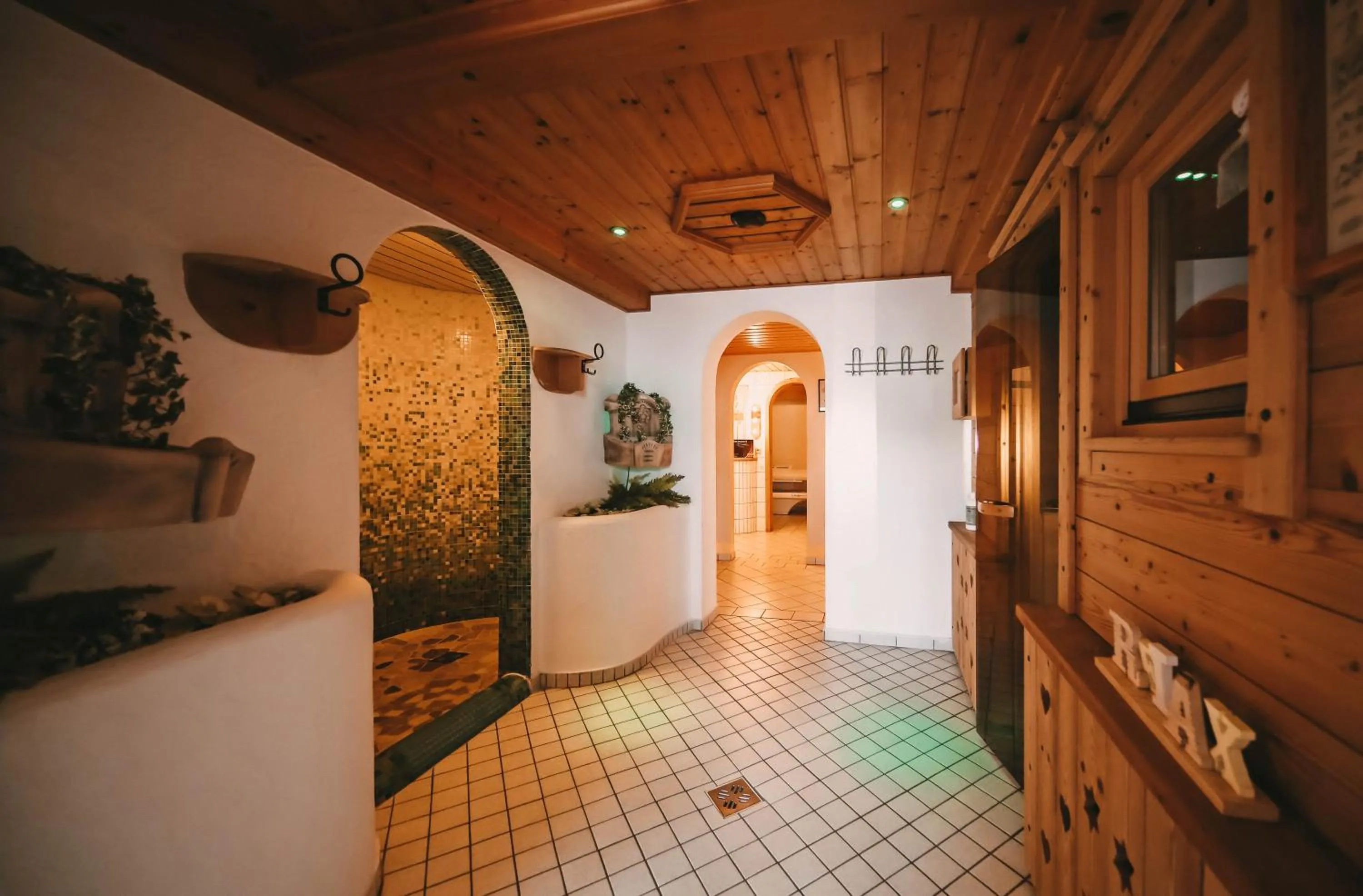 Sauna in Posers Bergwelt B&B