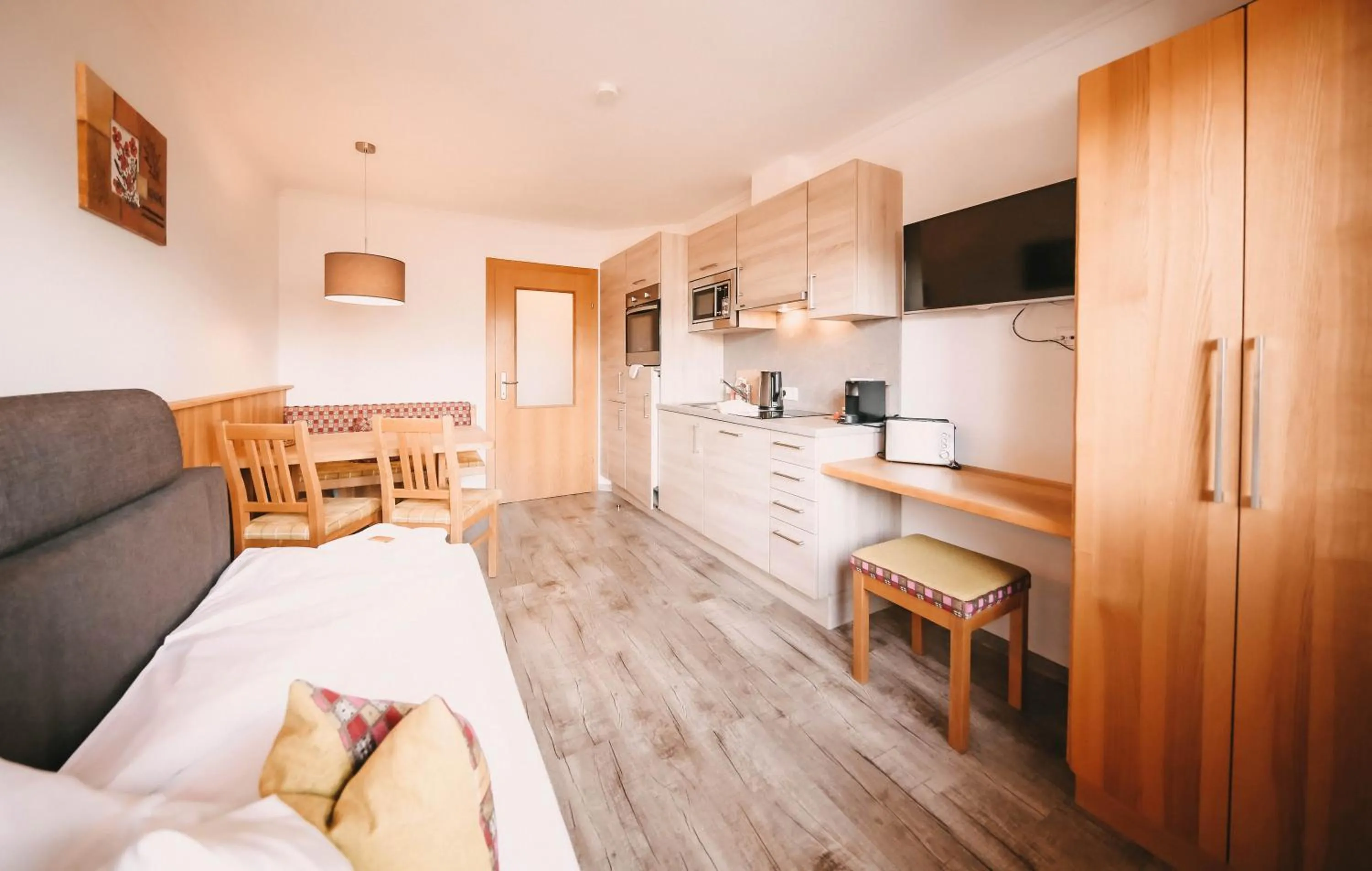 Living room in Posers Bergwelt B&B