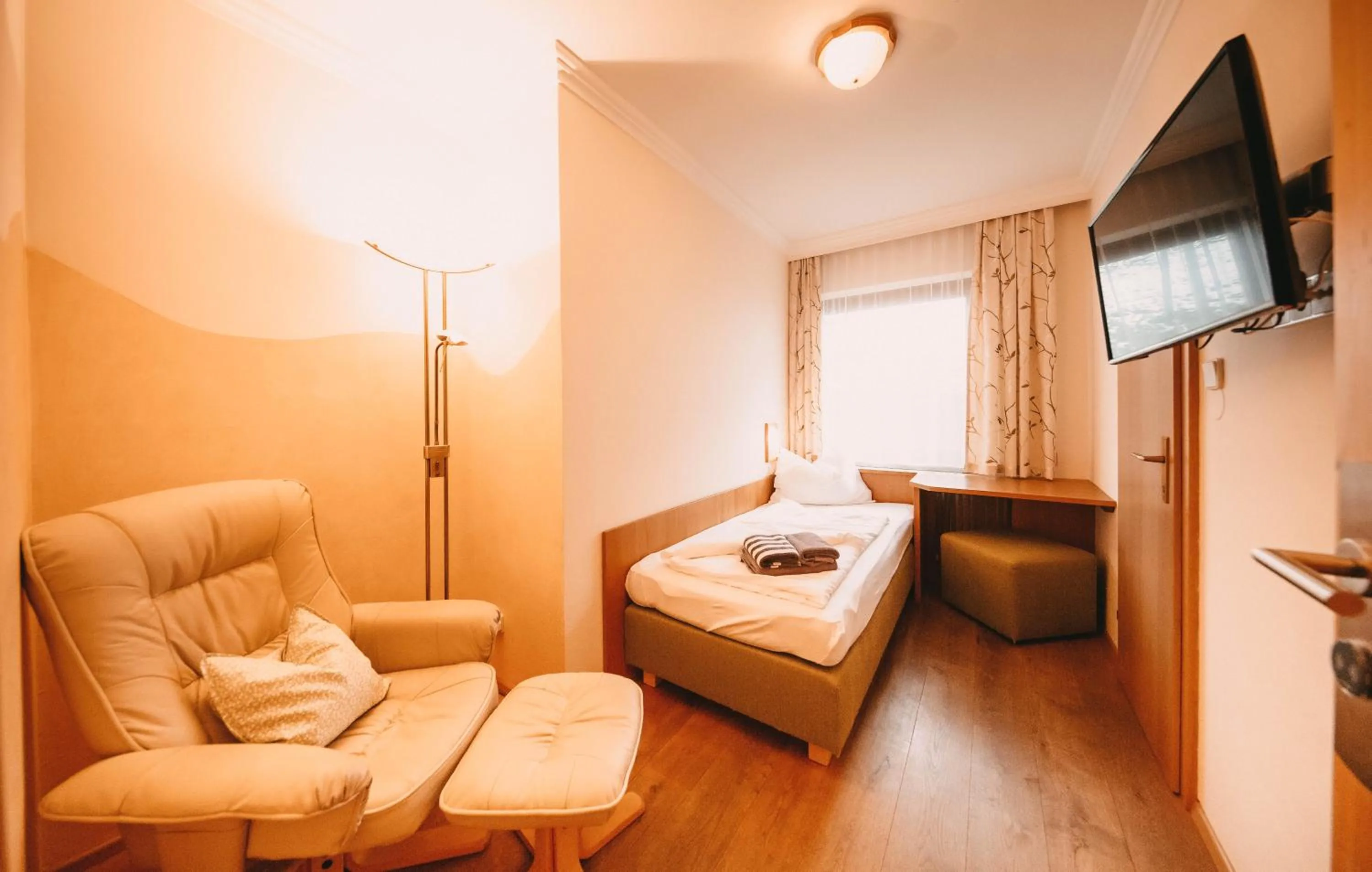 Bed in Posers Bergwelt B&B