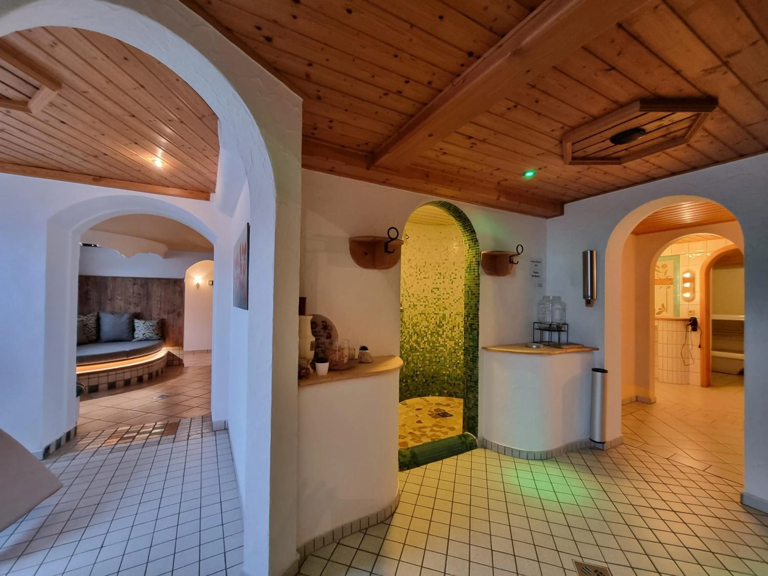 Sauna in Posers Bergwelt B&B