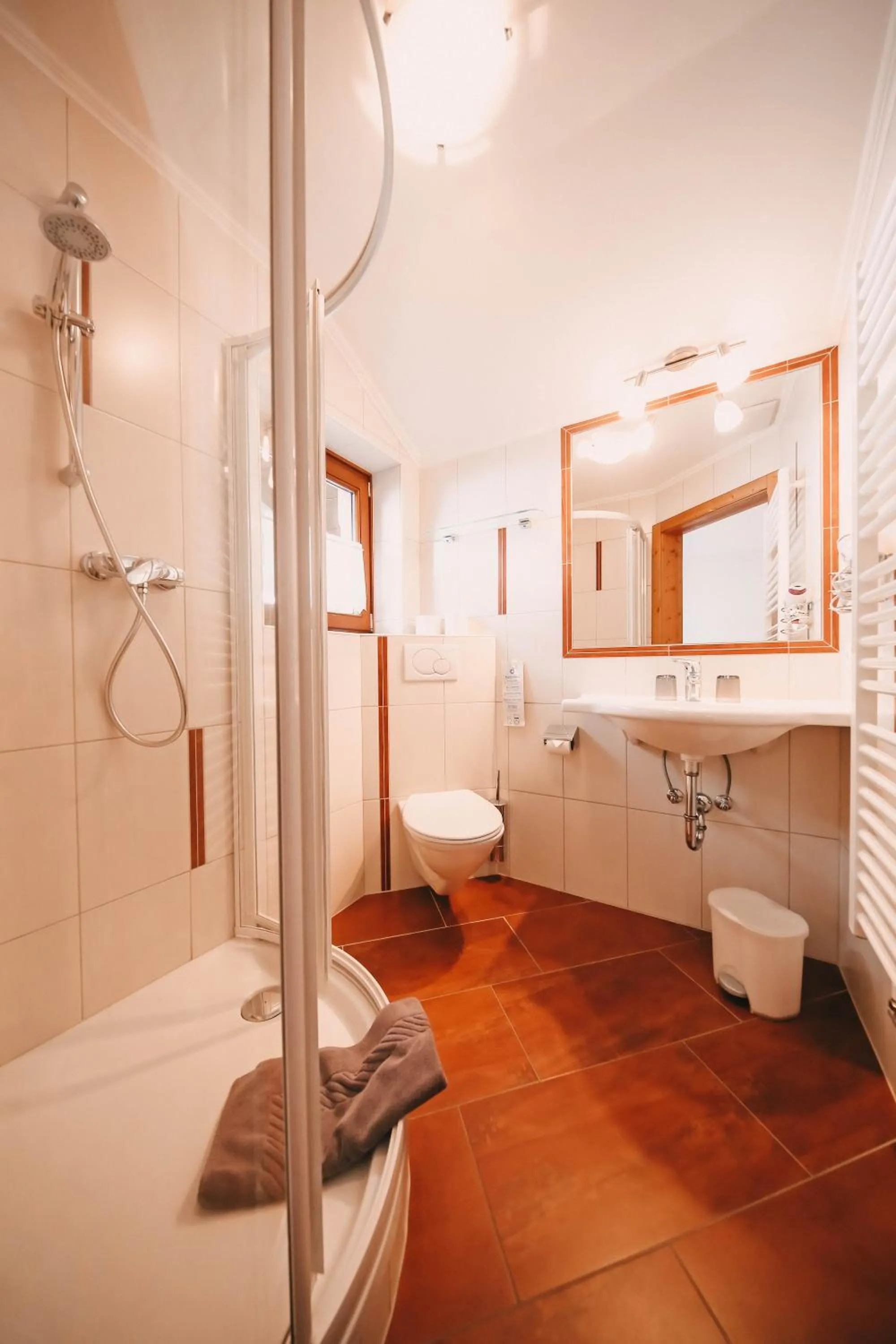 Bathroom in Posers Bergwelt B&B