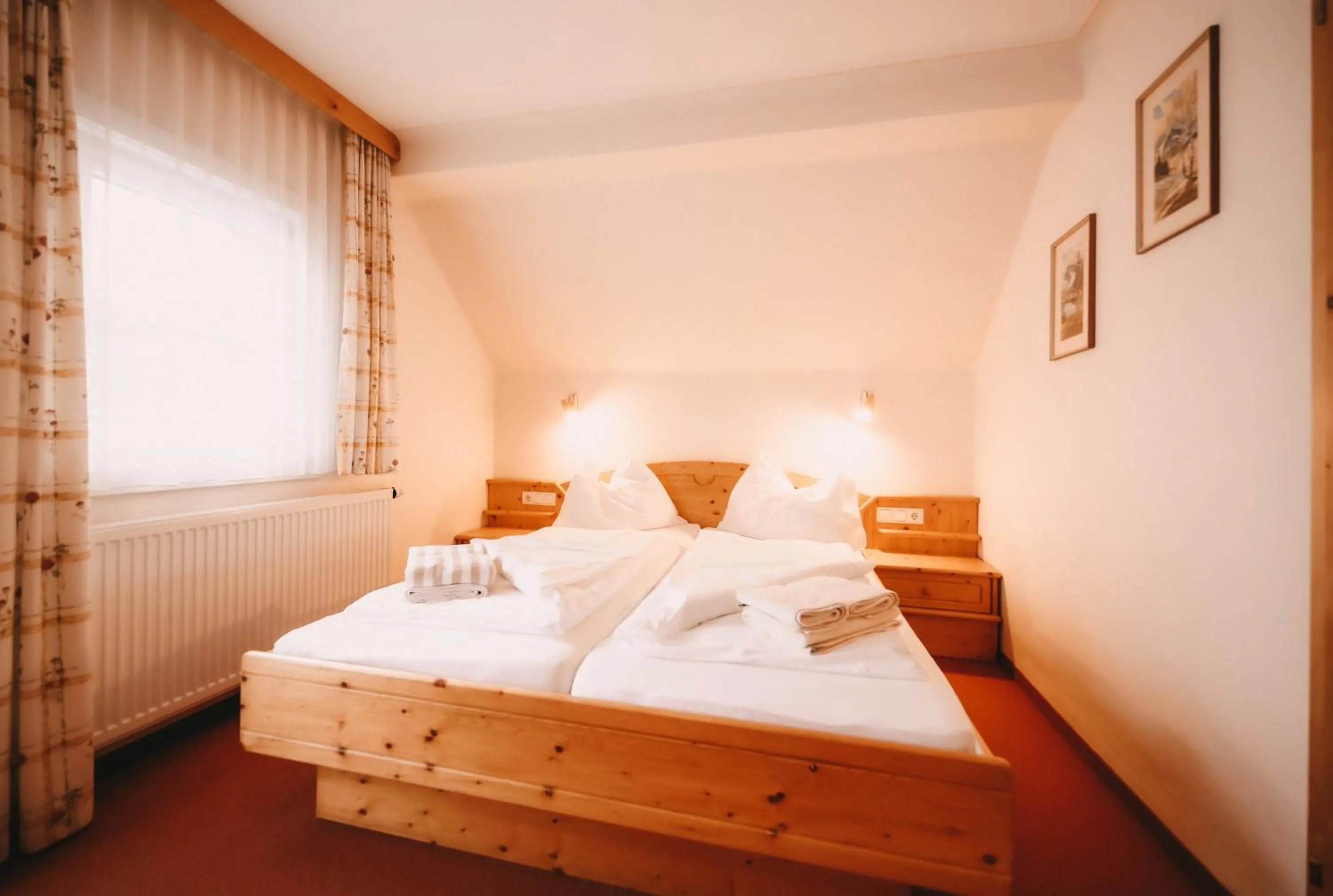 Bed in Posers Bergwelt B&B