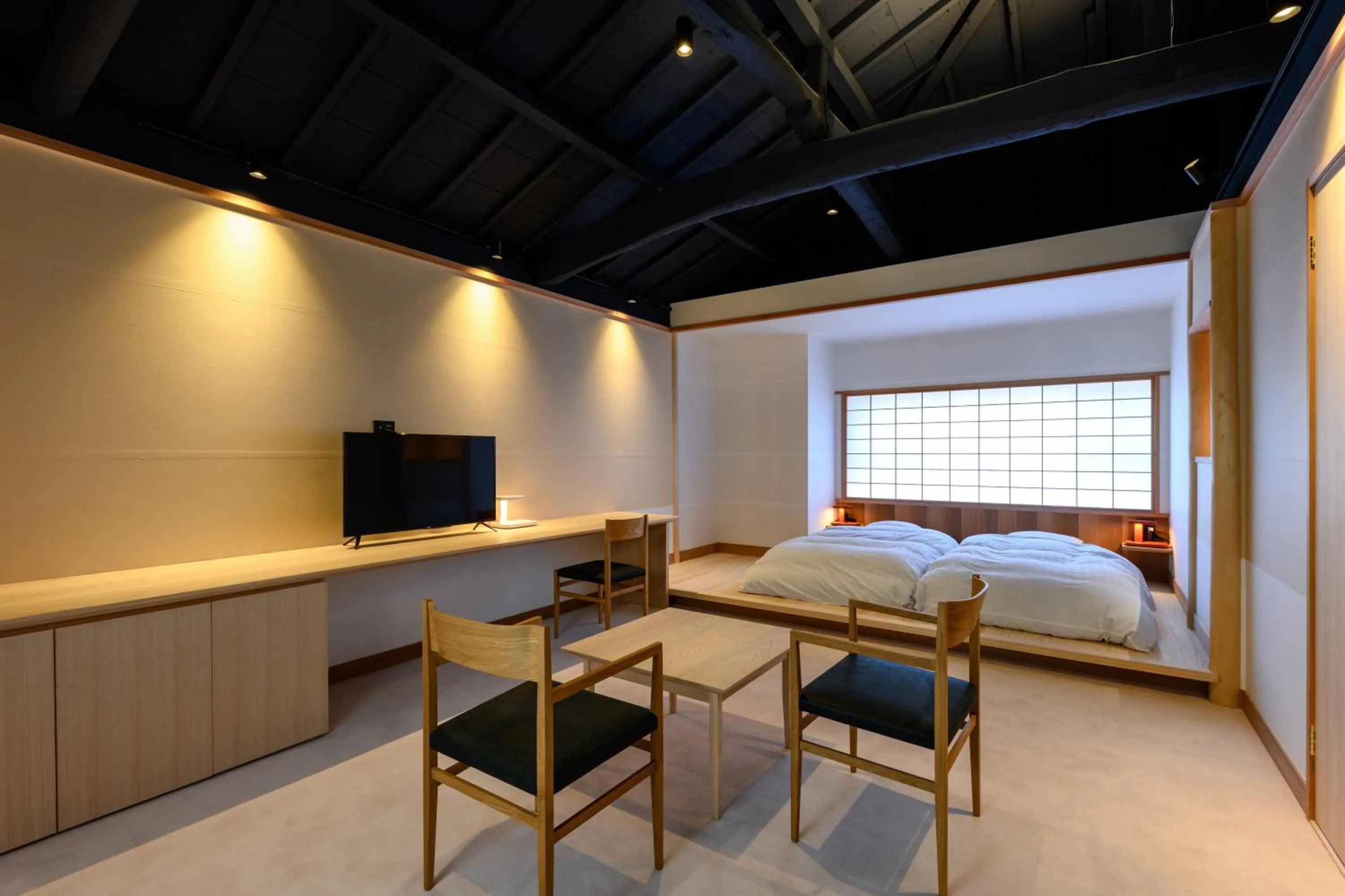 Photo of the whole room, Bed in Kappo Ryokan Yumesaki