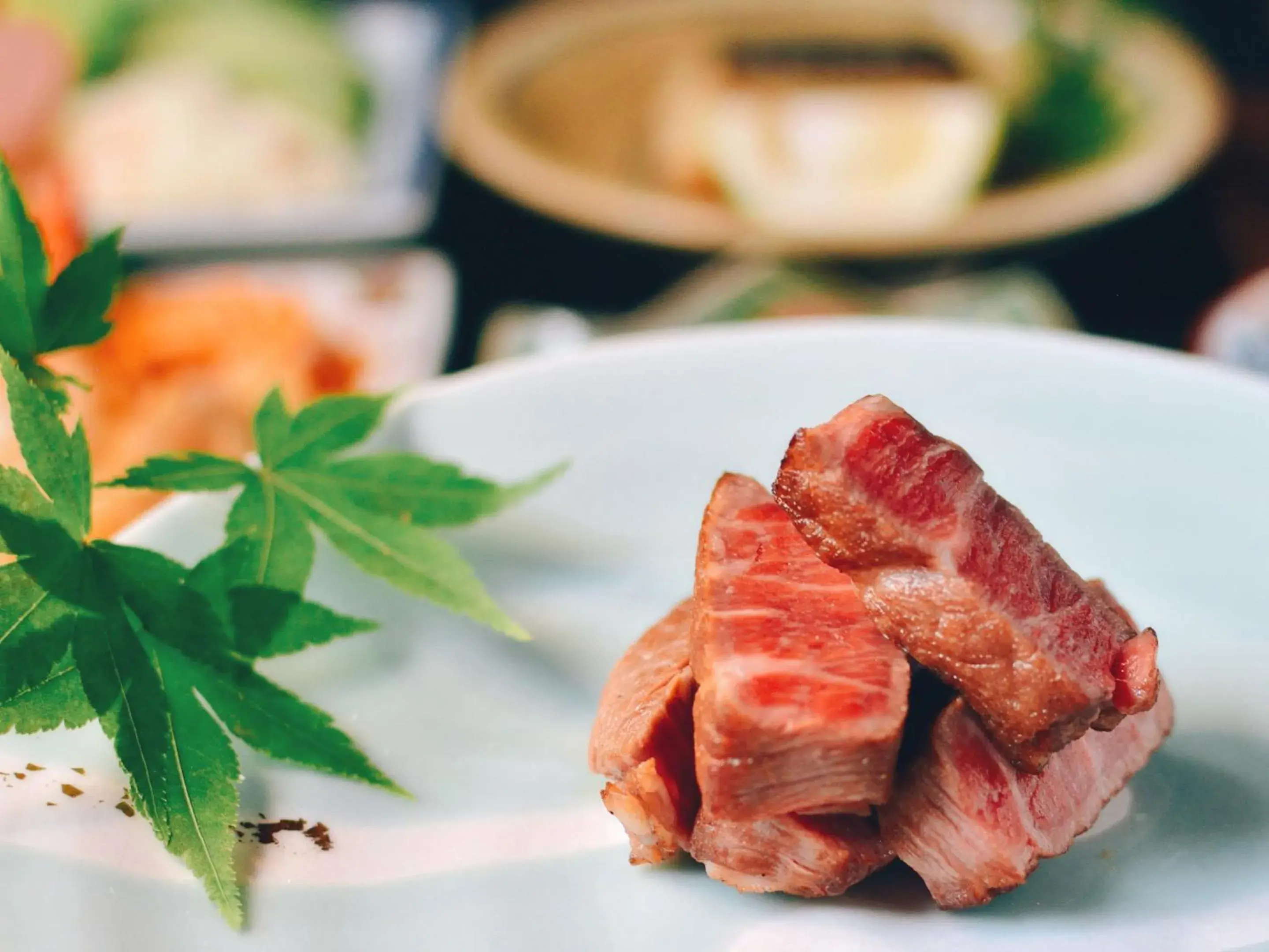 Food in Kappo Ryokan Yumesaki Food in Kappo Ryokan Yumesaki