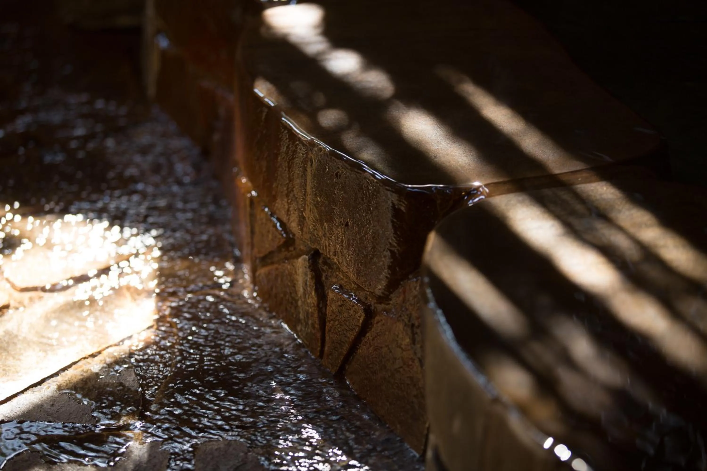 Hot Spring Bath in Kappo Ryokan Yumesaki