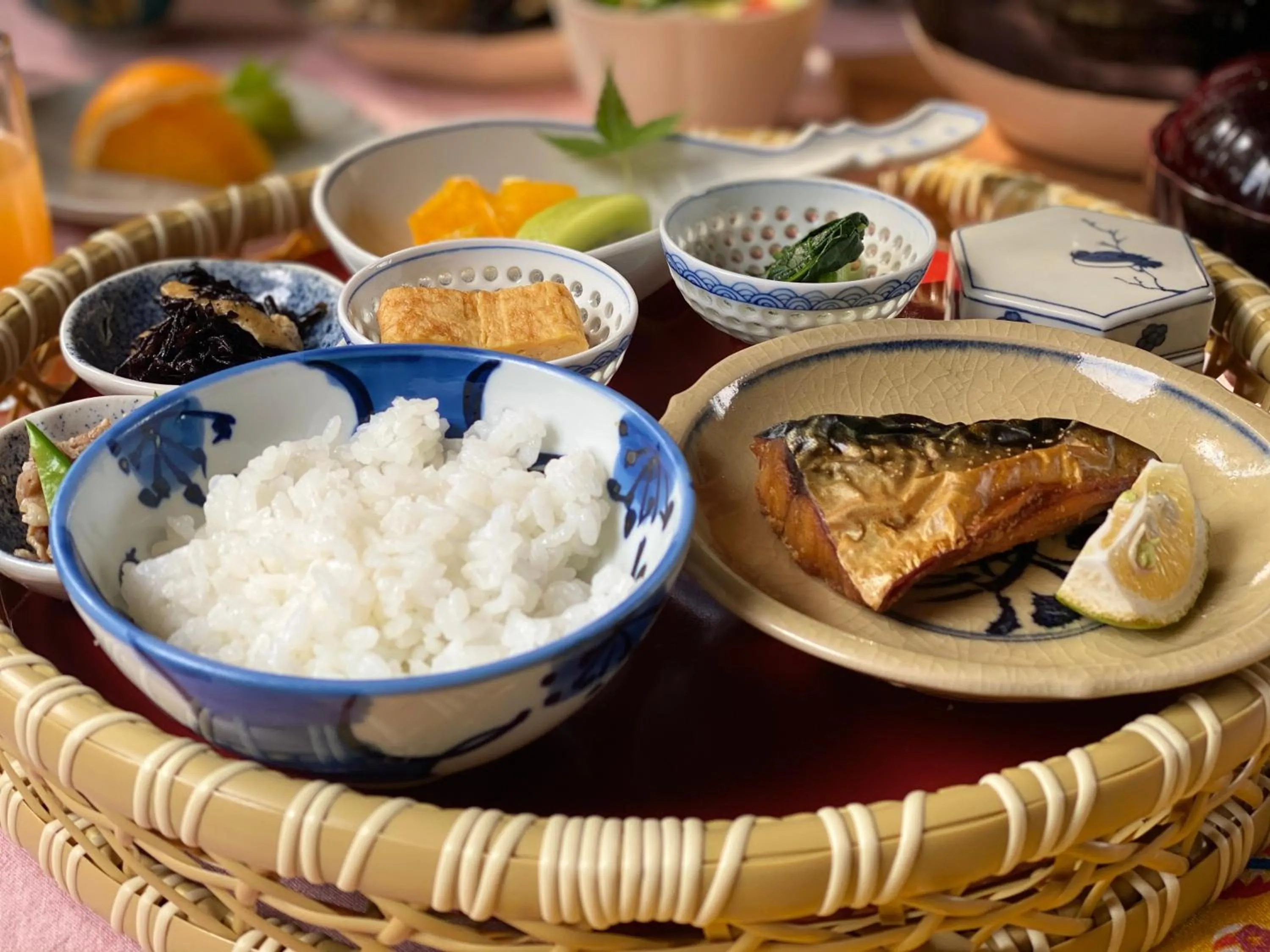 Breakfast in Kappo Ryokan Yumesaki