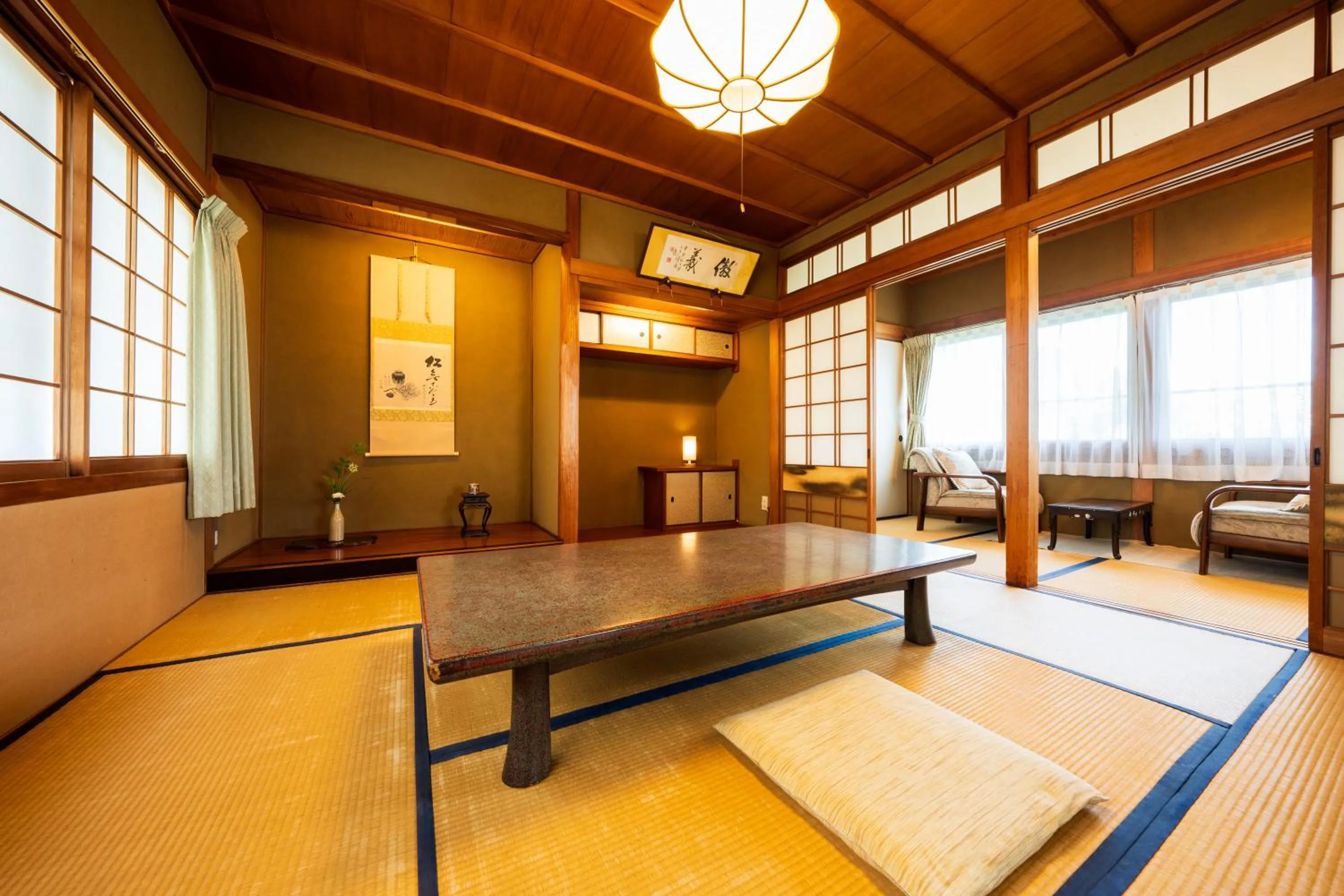 Living room in Kappo Ryokan Yumesaki