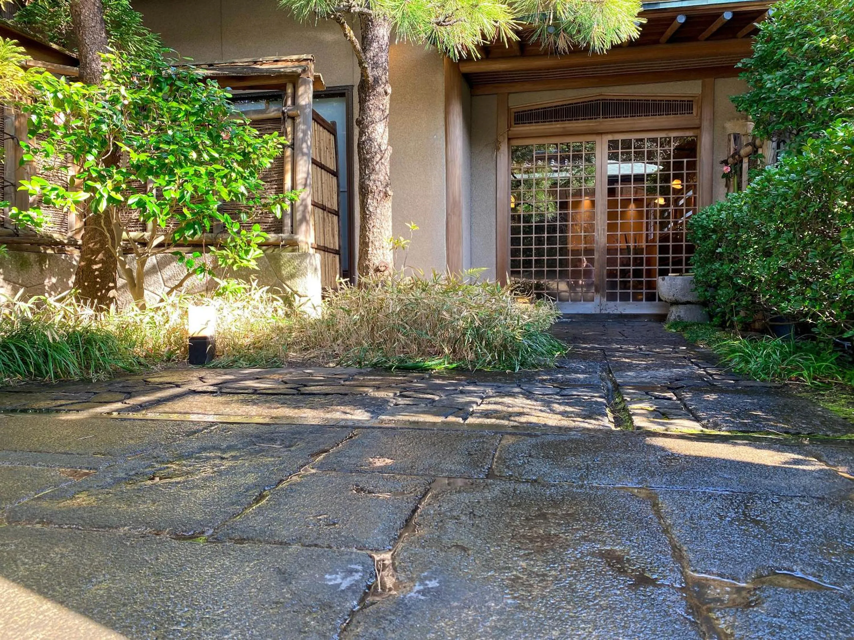 Facade/entrance in Kappo Ryokan Yumesaki