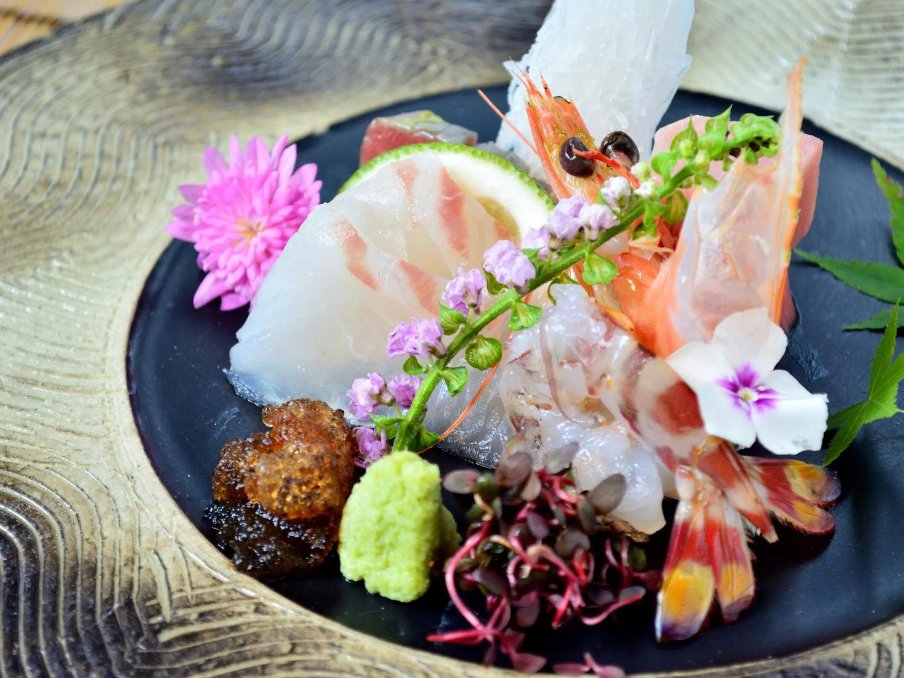 Food in Kappo Ryokan Yumesaki