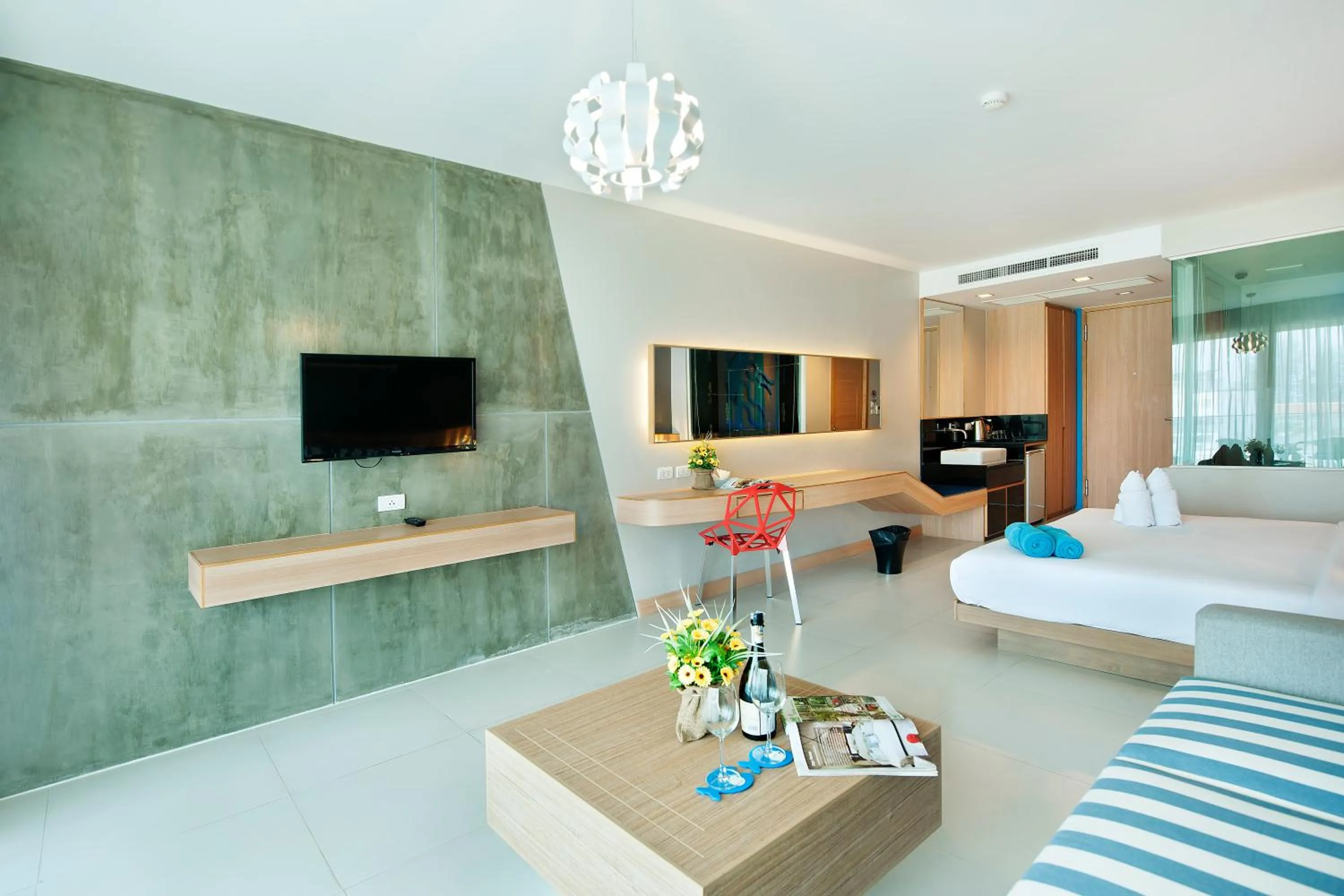 Decorative detail, Bed in Ratana Platinum Resort Kamala