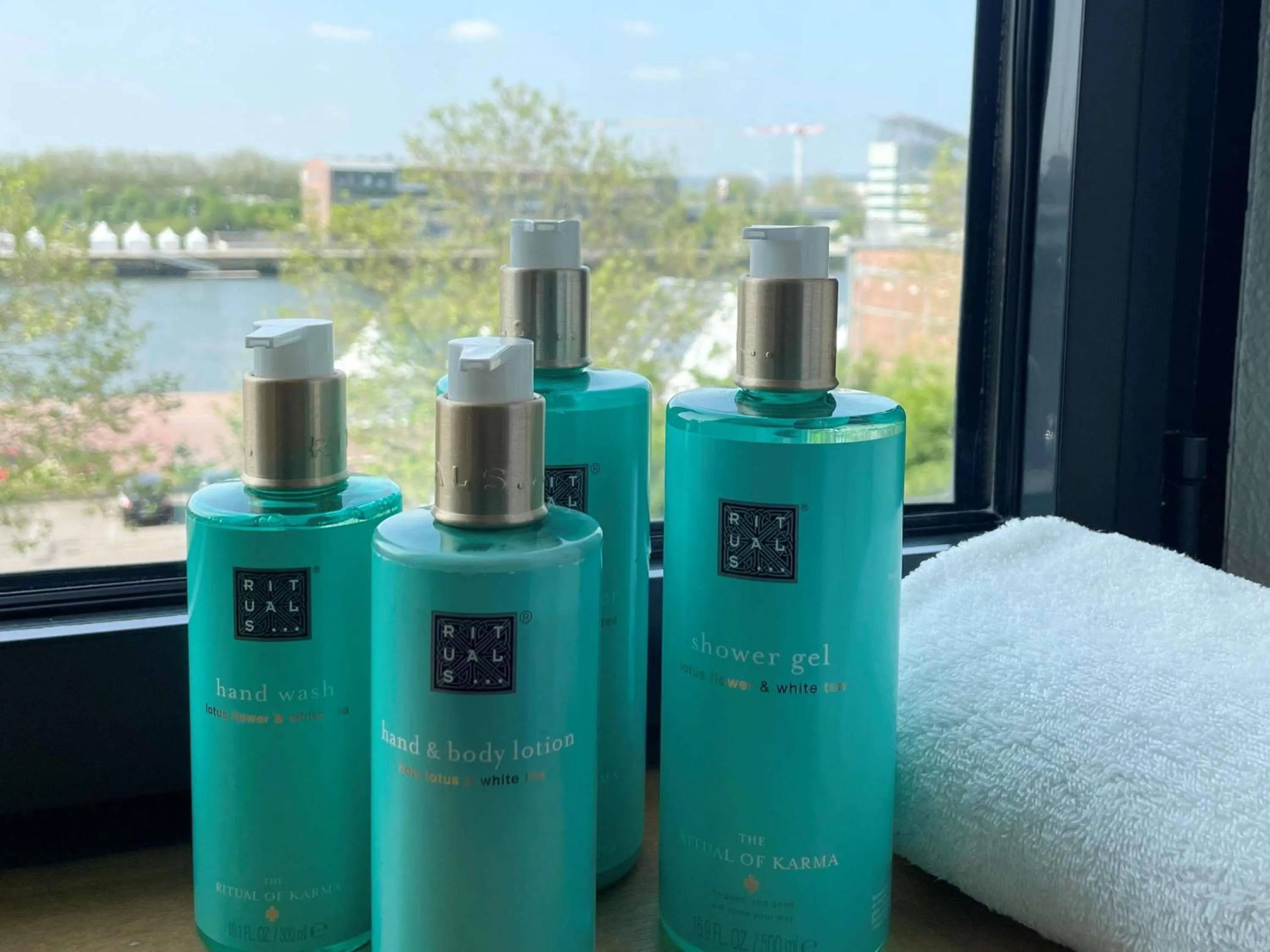 Bathroom in Novotel Suites Rouen Normandie