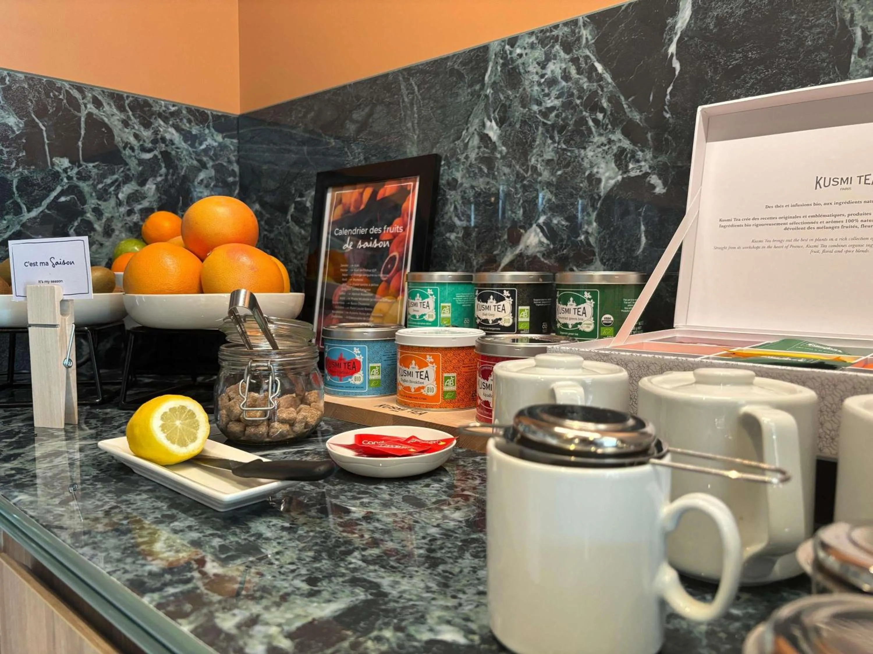 Breakfast in Novotel Suites Rouen Normandie