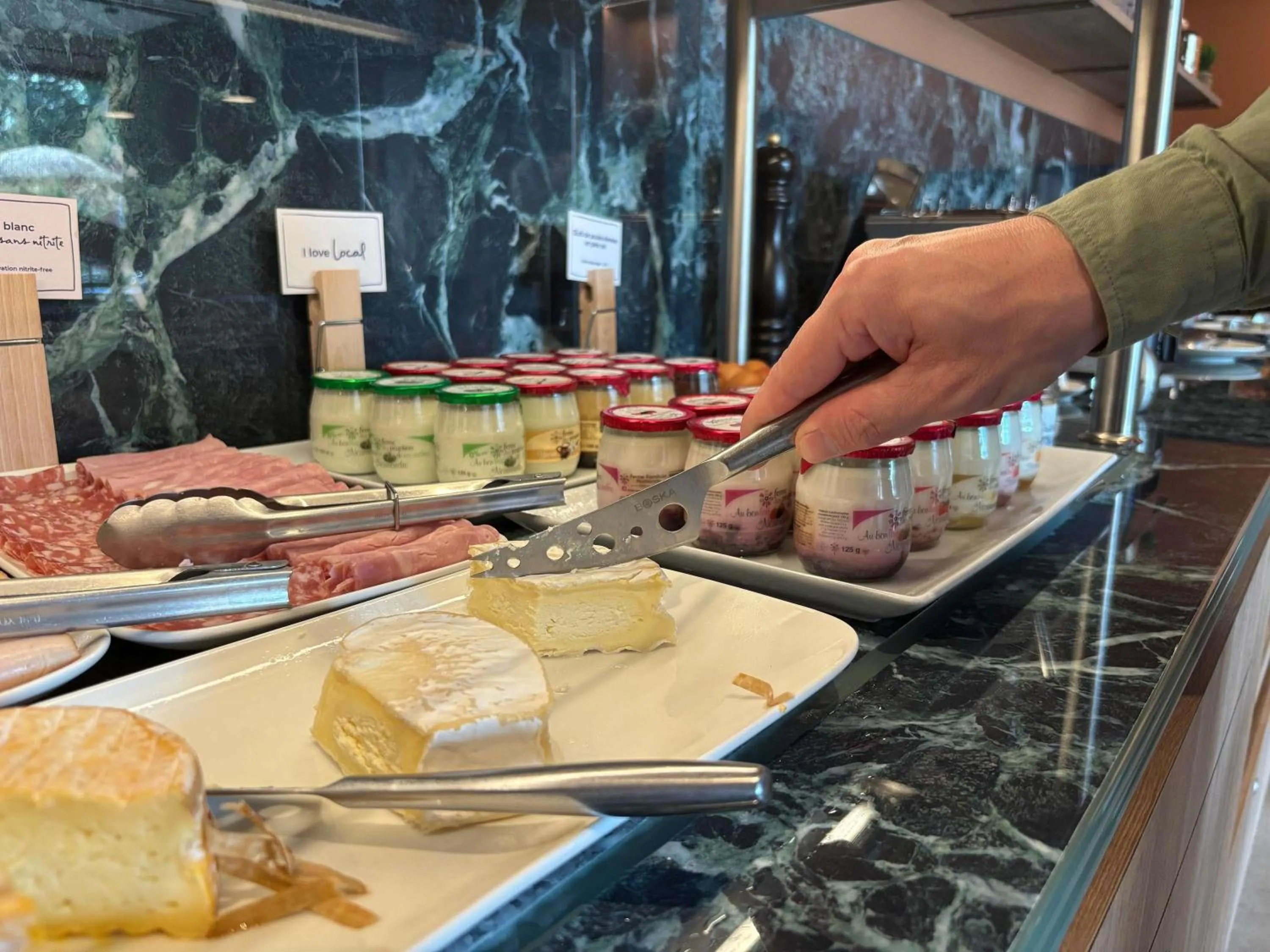 Breakfast in Novotel Suites Rouen Normandie