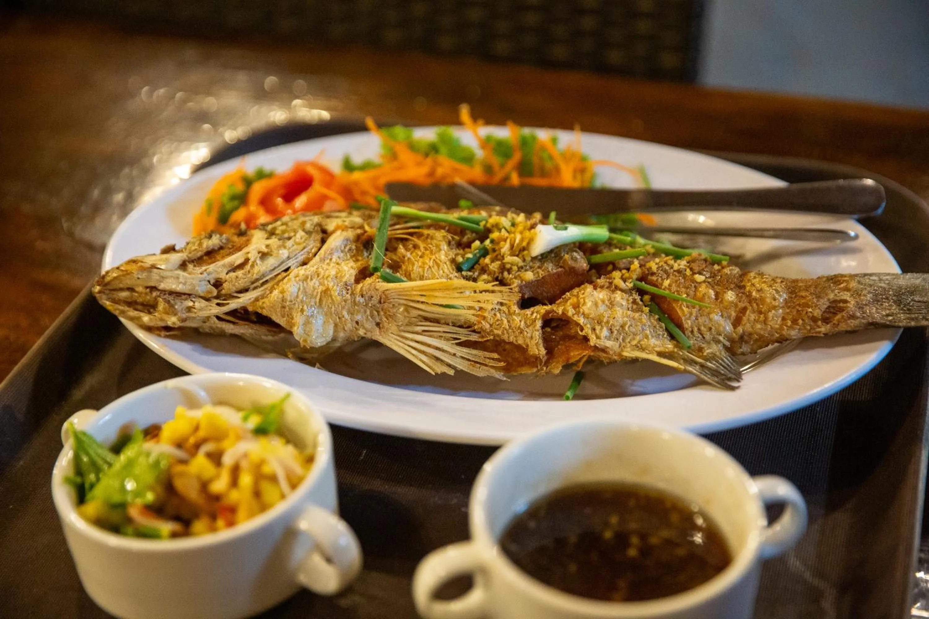 Food in Rock and Tree House Resort