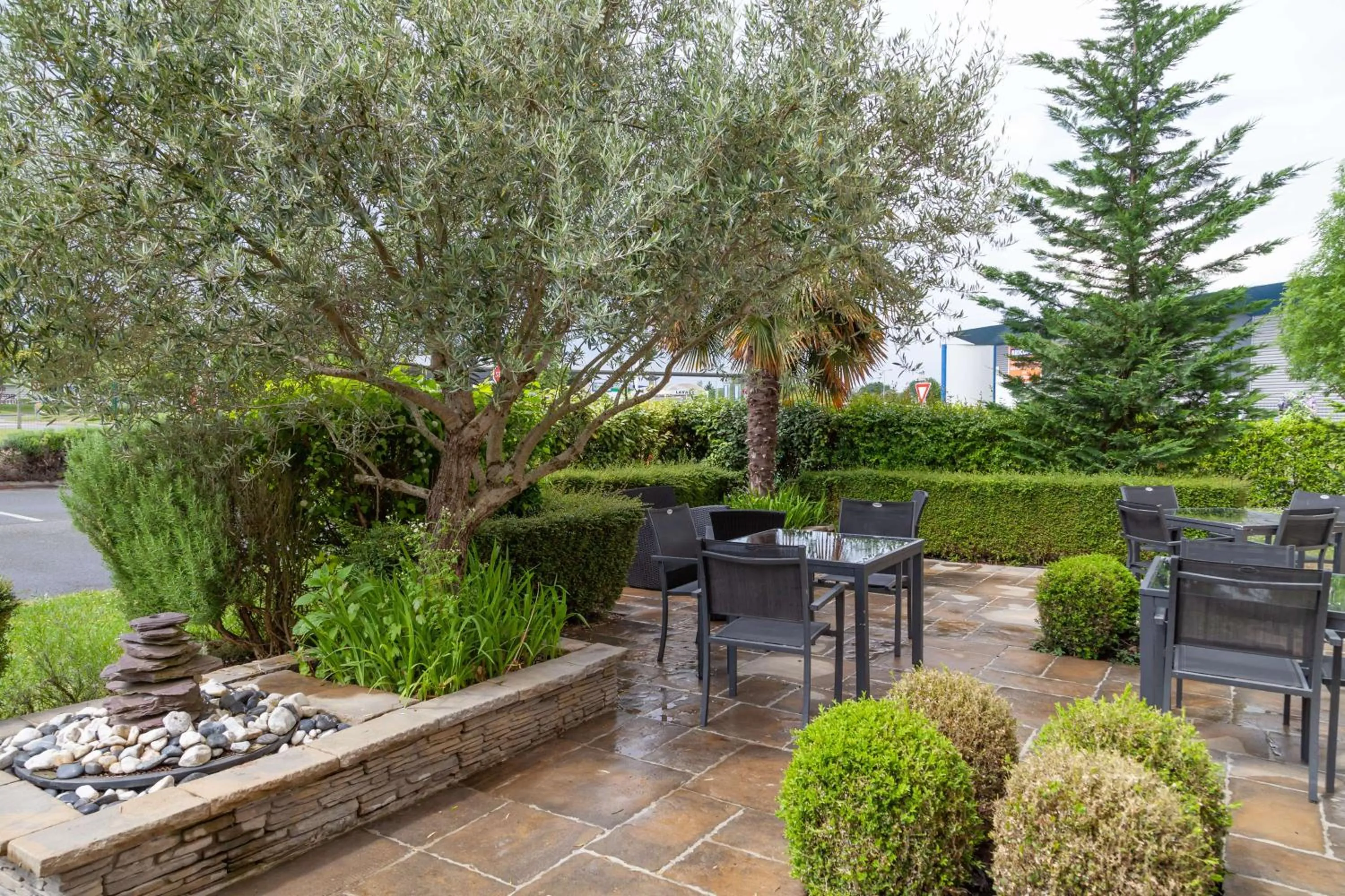 Property building in Brit Hotel Saumur