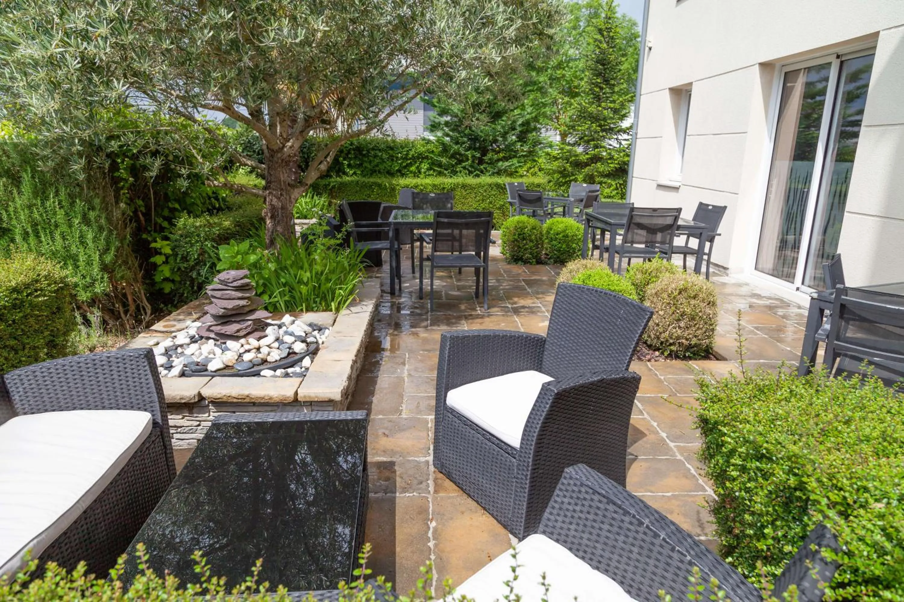 Property building in Brit Hotel Saumur