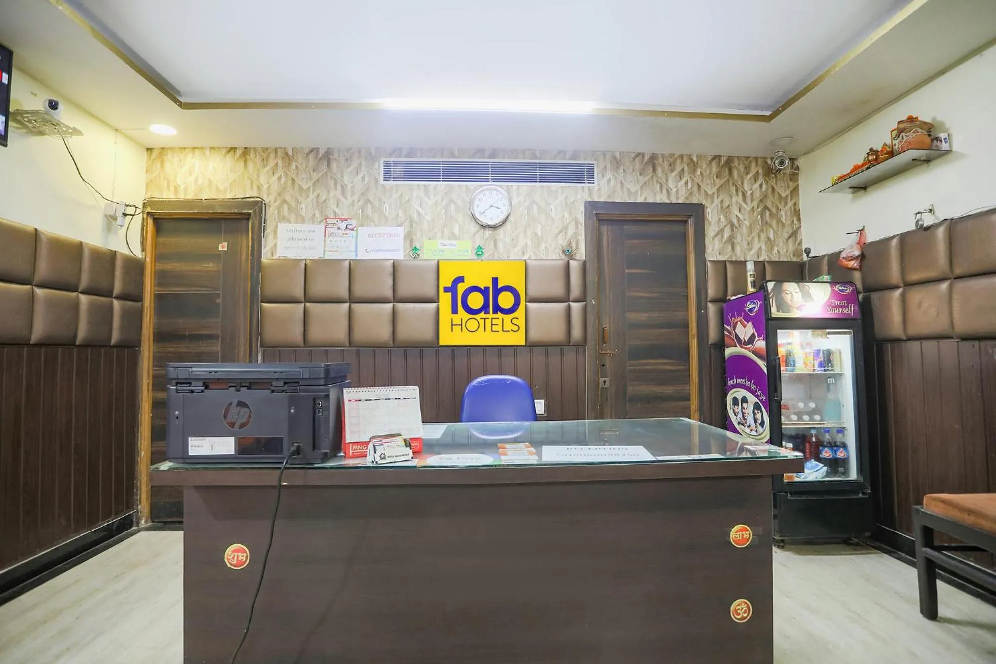 Lobby or reception in FabHotel Heritage Villa