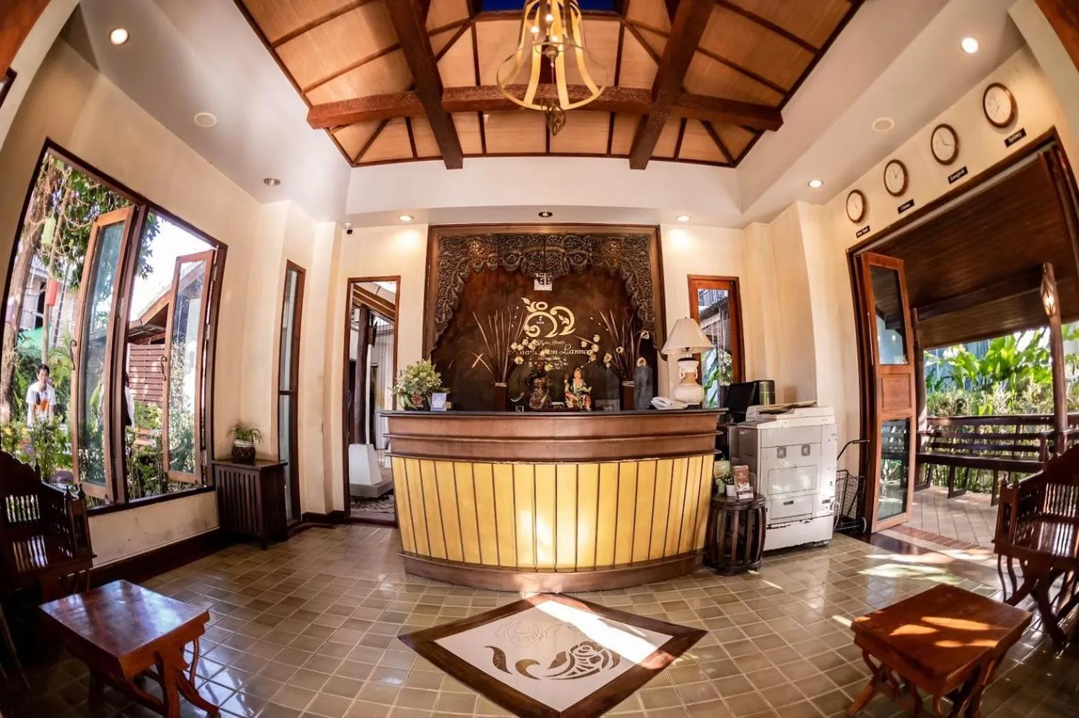 Lobby or reception in Khammon Lanna Resort Chiang Mai