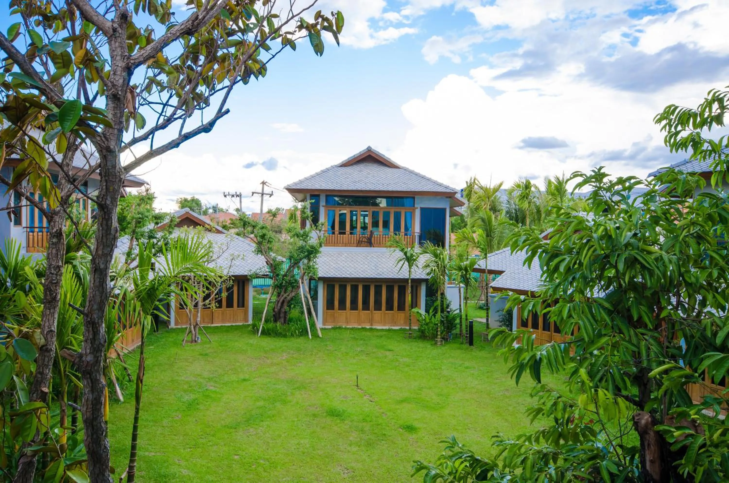 Garden in Khammon Lanna Resort Chiang Mai