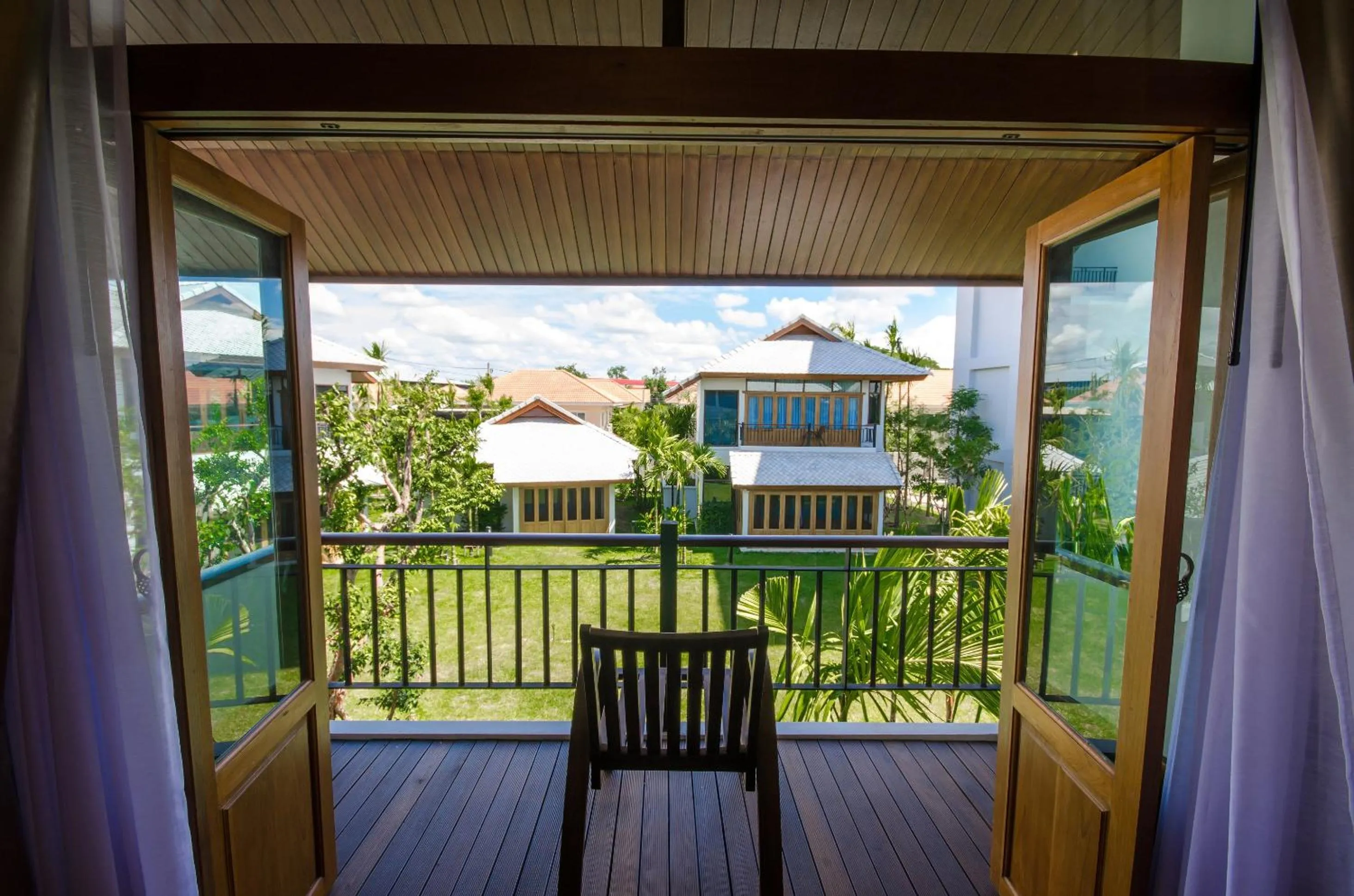 Seating area in Khammon Lanna Resort Chiang Mai