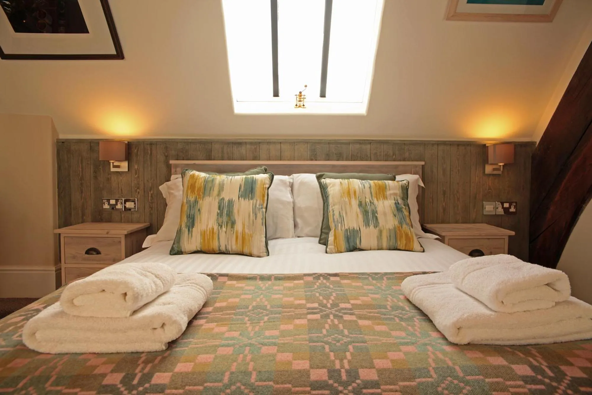 Bed in Y Capel Guest House