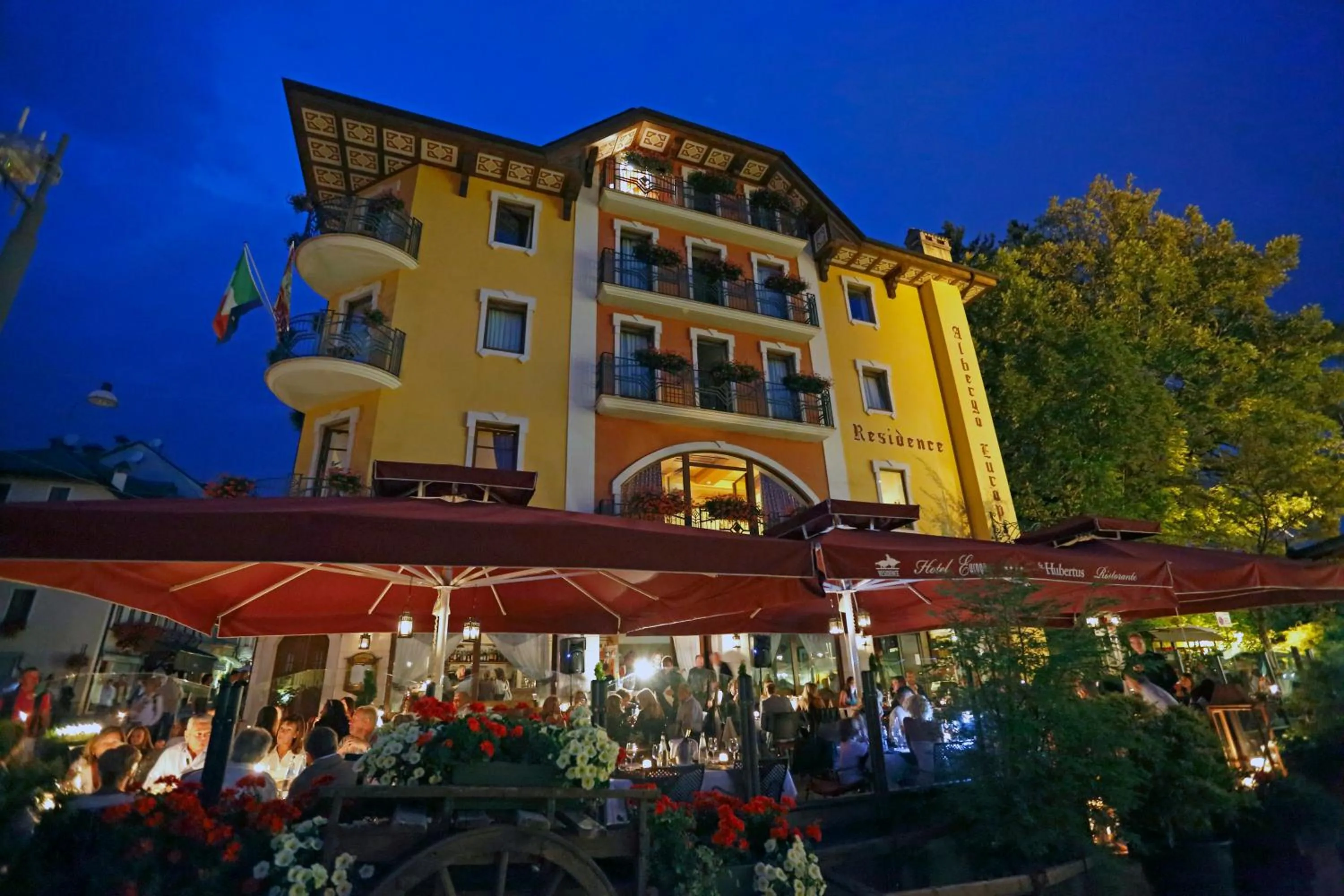 Property building in Hotel Europa Residence