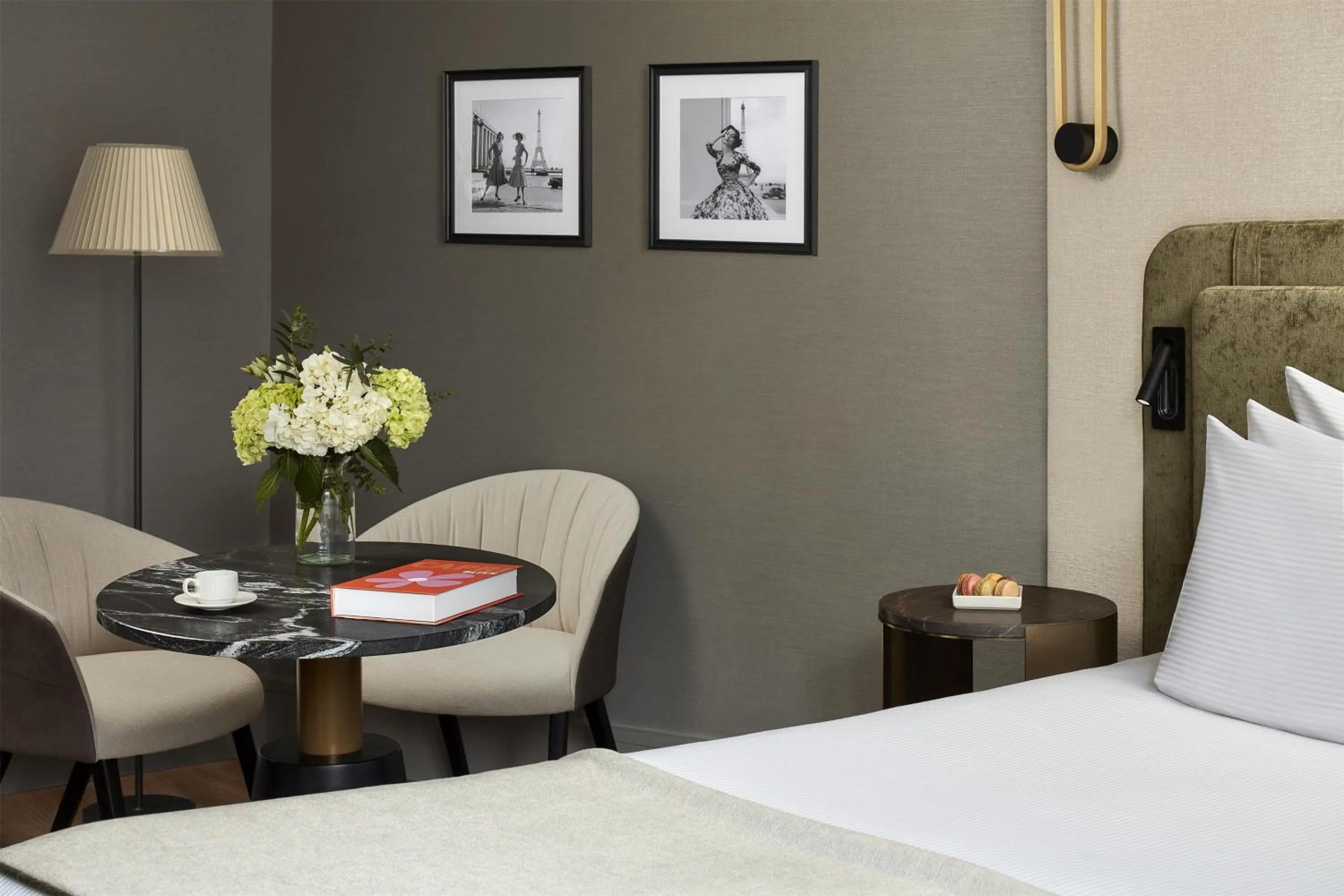 Bedroom, Bed in NH Collection Paris Ponthieu Champs-Élysées