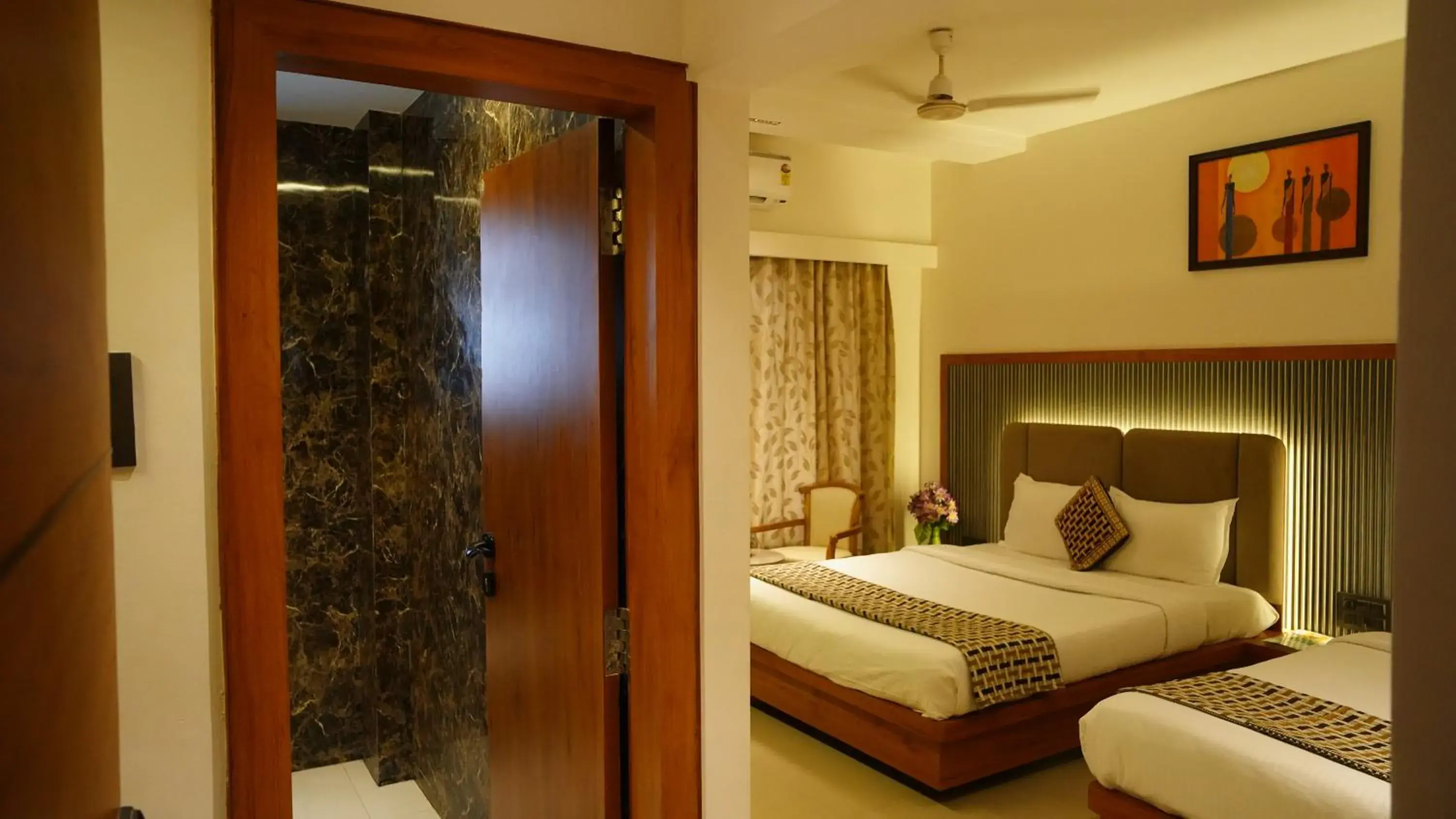 Bed in Hotel Ganpati Palace Shirdi Newly Renovated Bed in Hotel Ganpati Palace Shirdi Newly Renovated
