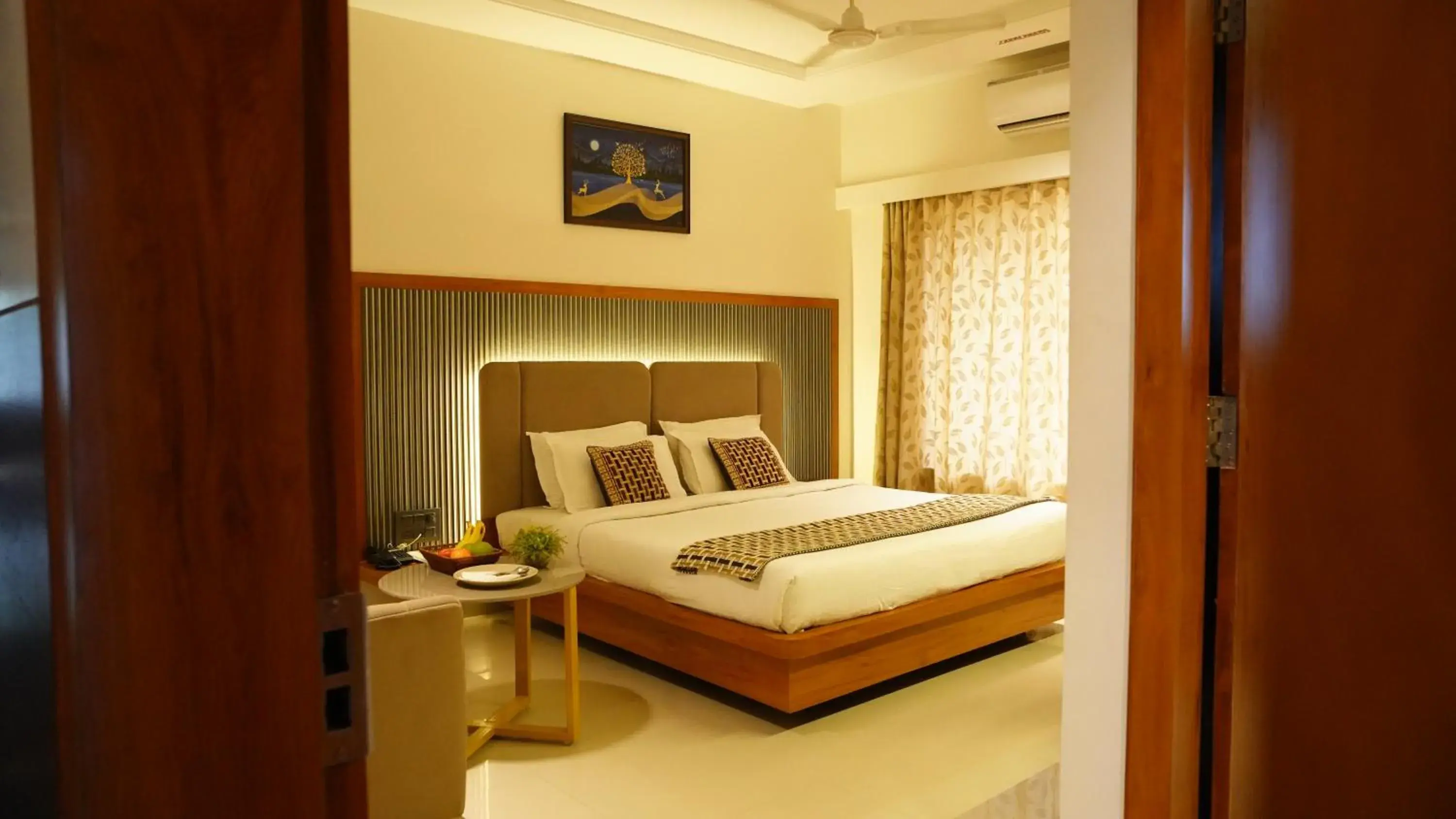 Bed in Hotel Ganpati Palace Shirdi Newly Renovated Bed in Hotel Ganpati Palace Shirdi Newly Renovated