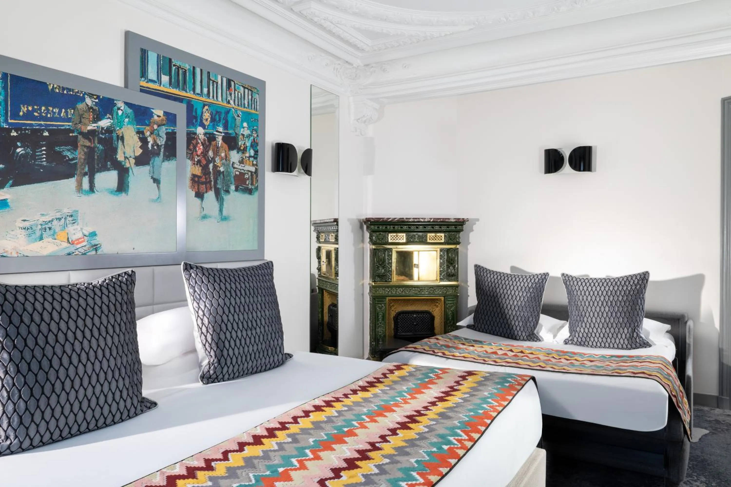 Bedroom, Bed in Palym