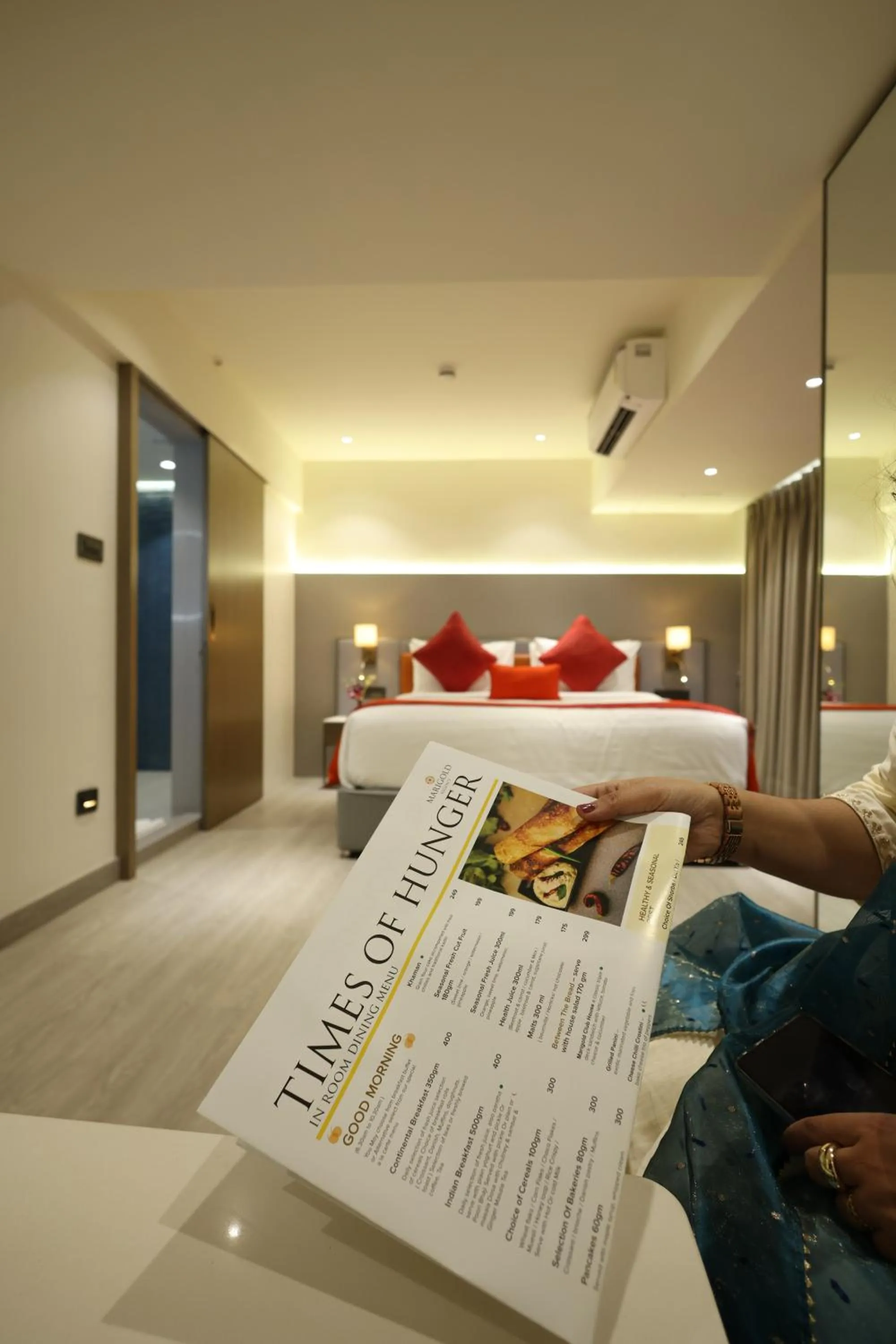 Bed in MARIGOLD-Newly Renovated Hotel