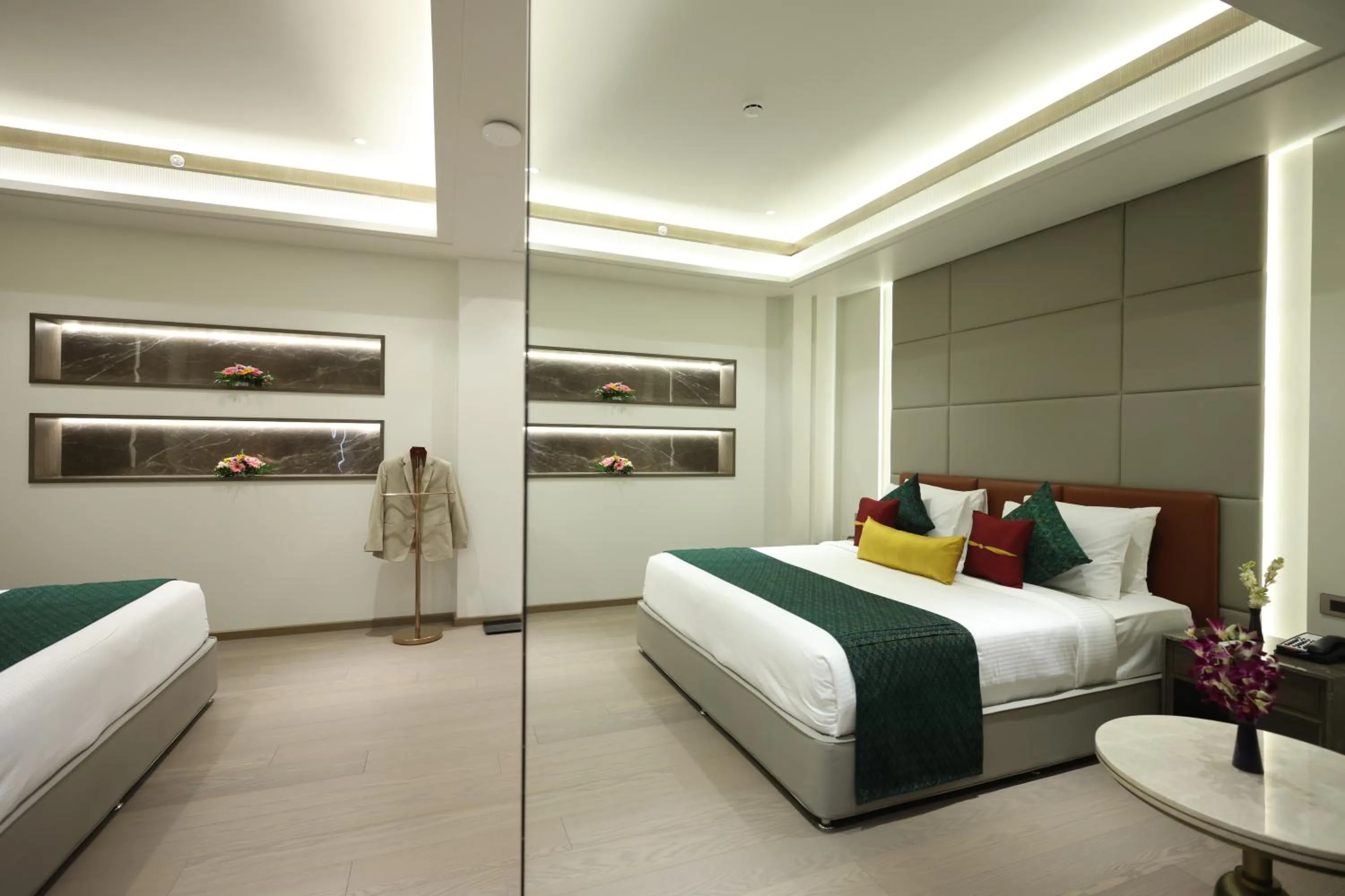 Bedroom, Bed in MARIGOLD-Newly Renovated Hotel