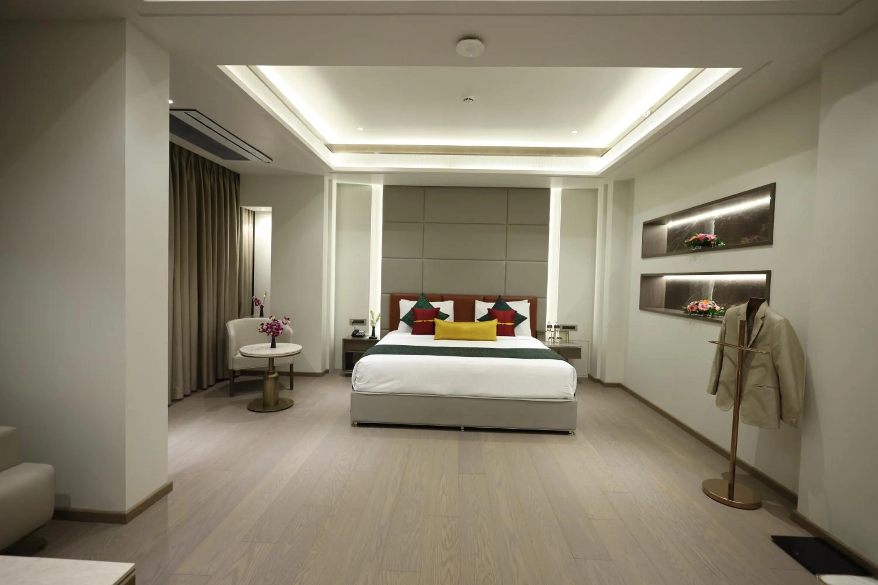 Bed in MARIGOLD-Newly Renovated Hotel