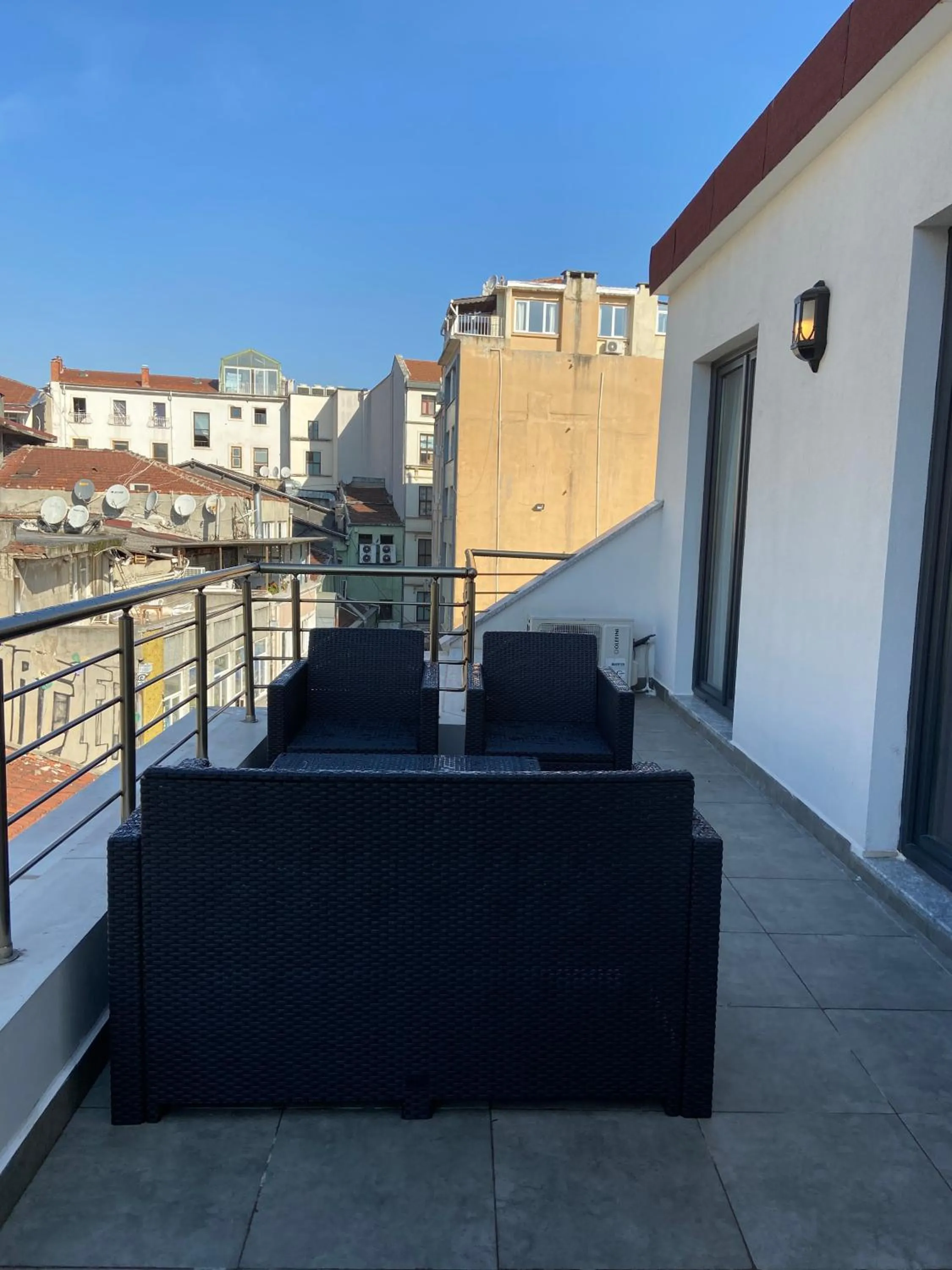Balcony/Terrace in Liberi Hotel Taksim