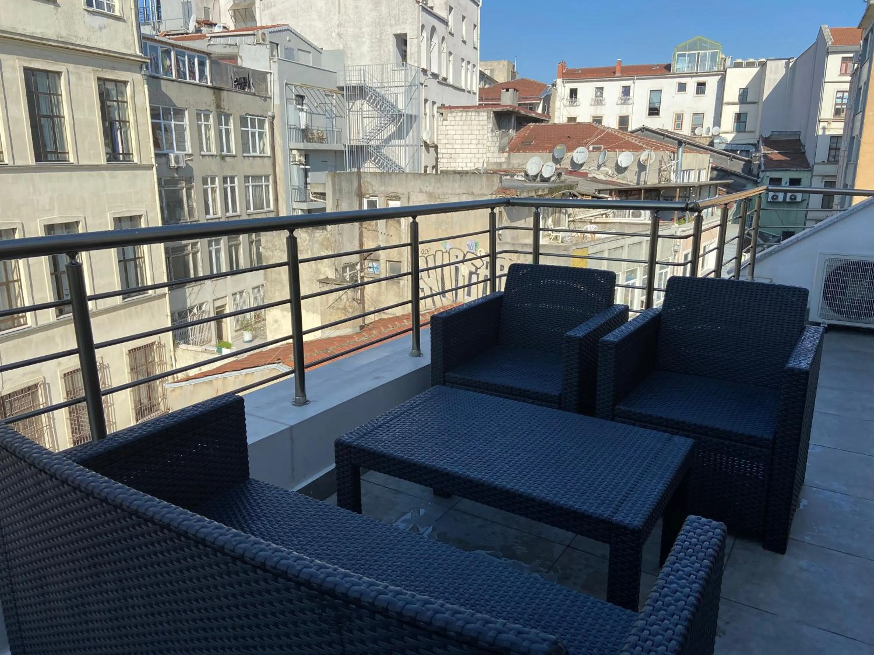 Balcony/Terrace in Liberi Hotel Taksim