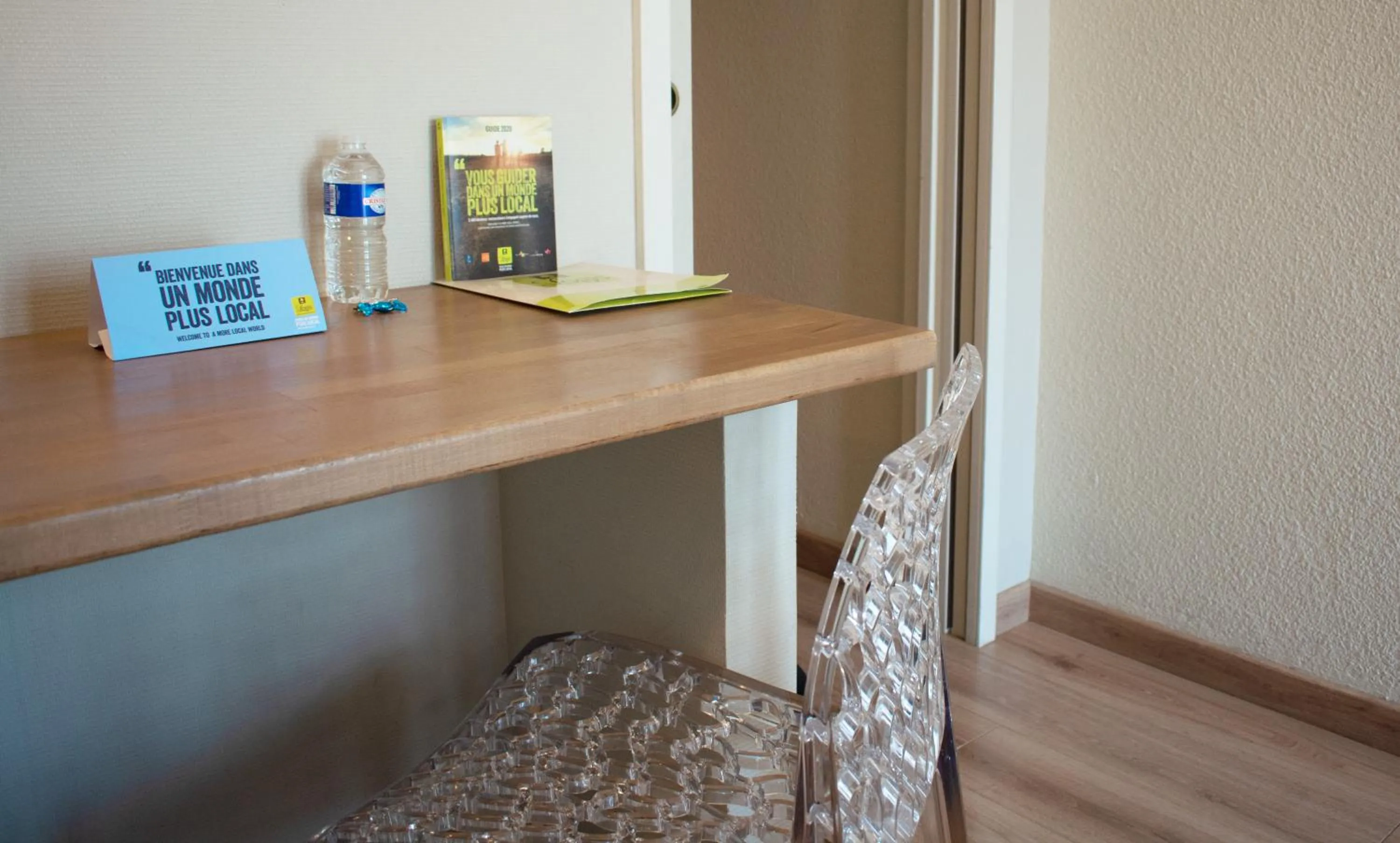 Bedroom in Logis Hotel Epi d'Or