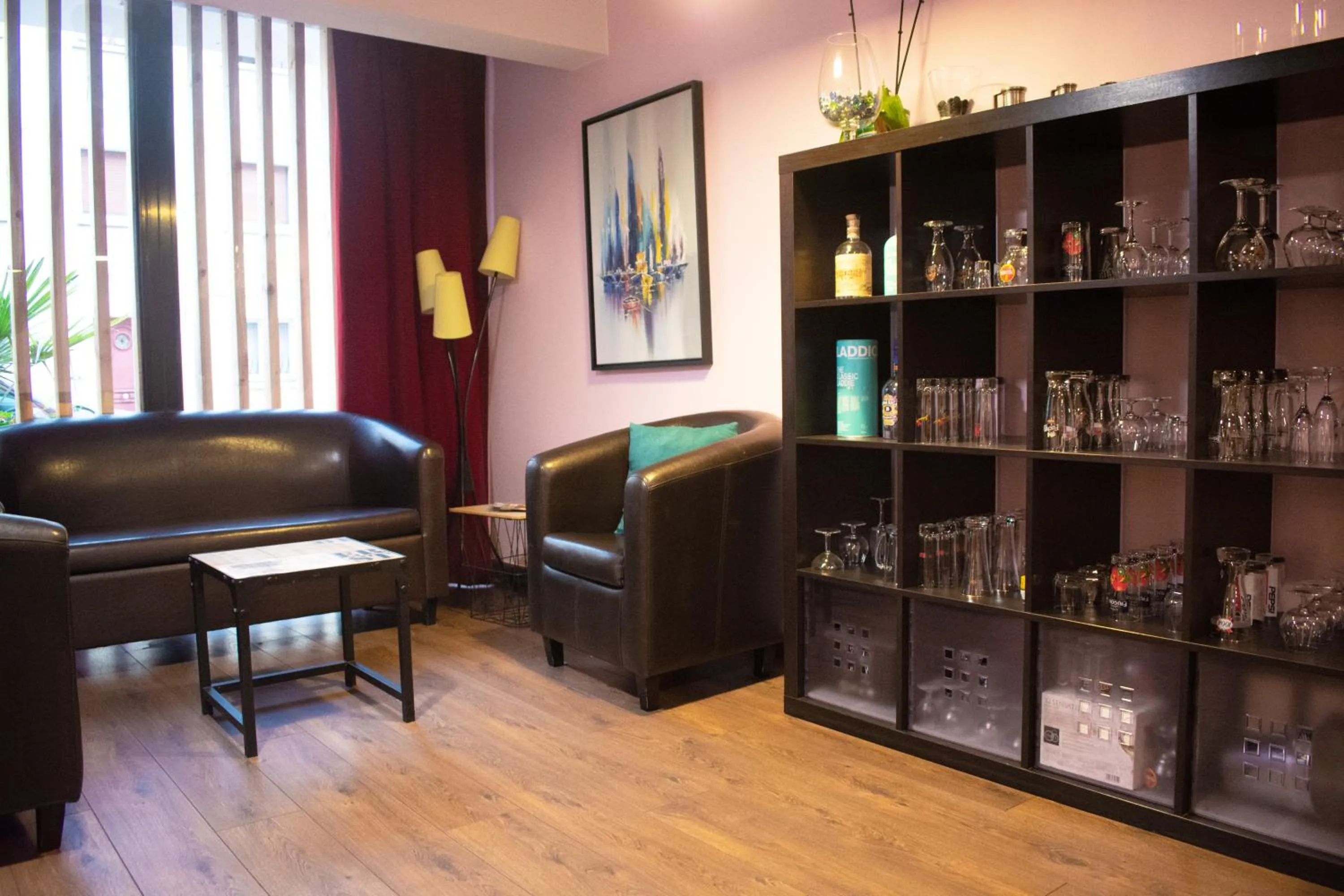 Seating area in Logis Hotel Epi d'Or