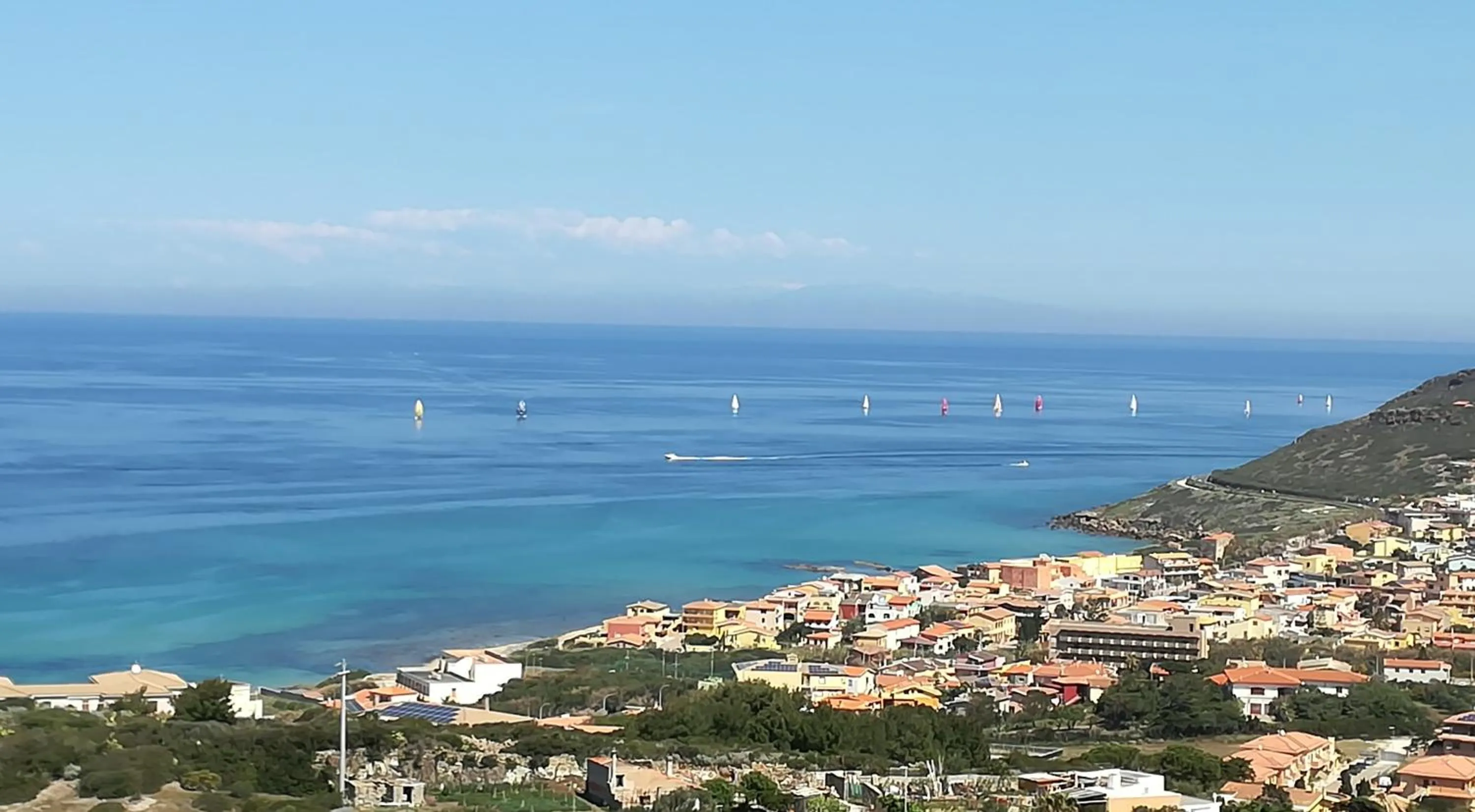 Sea view in B&B L'alba Nel Golfo