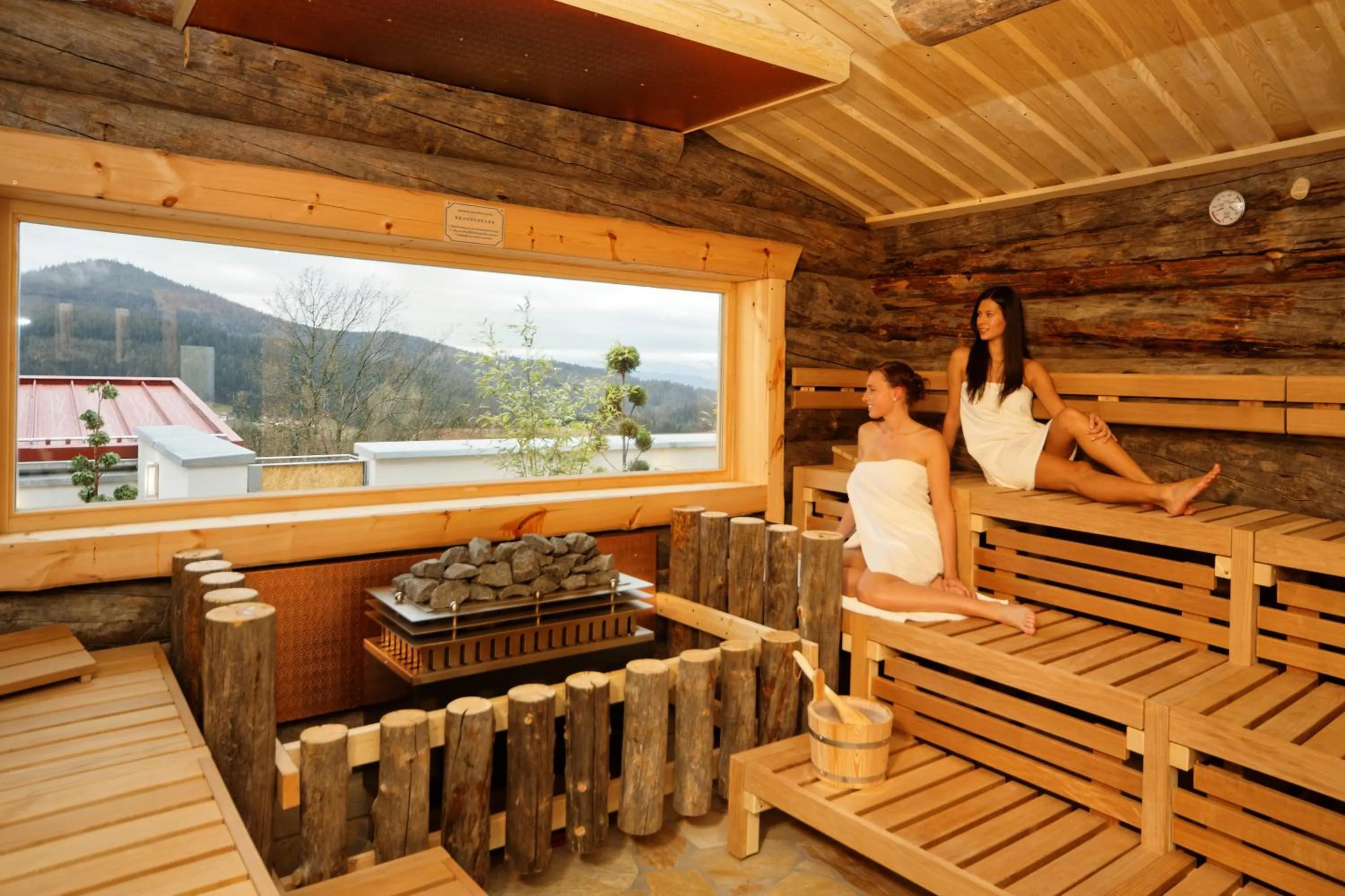 Sauna in Wellnesshotel Hofbräuhaus