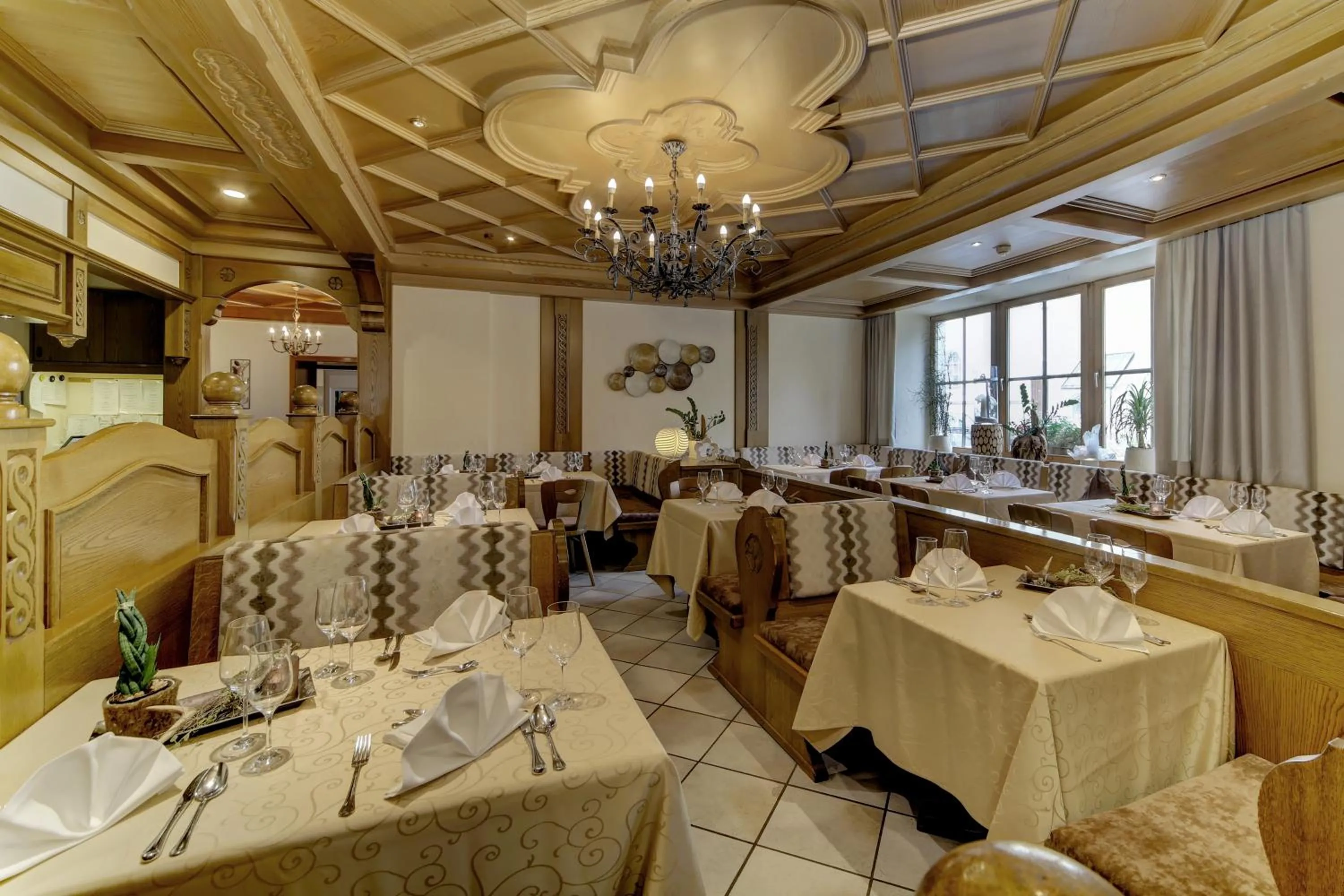 Decorative detail in Wellnesshotel Hofbräuhaus