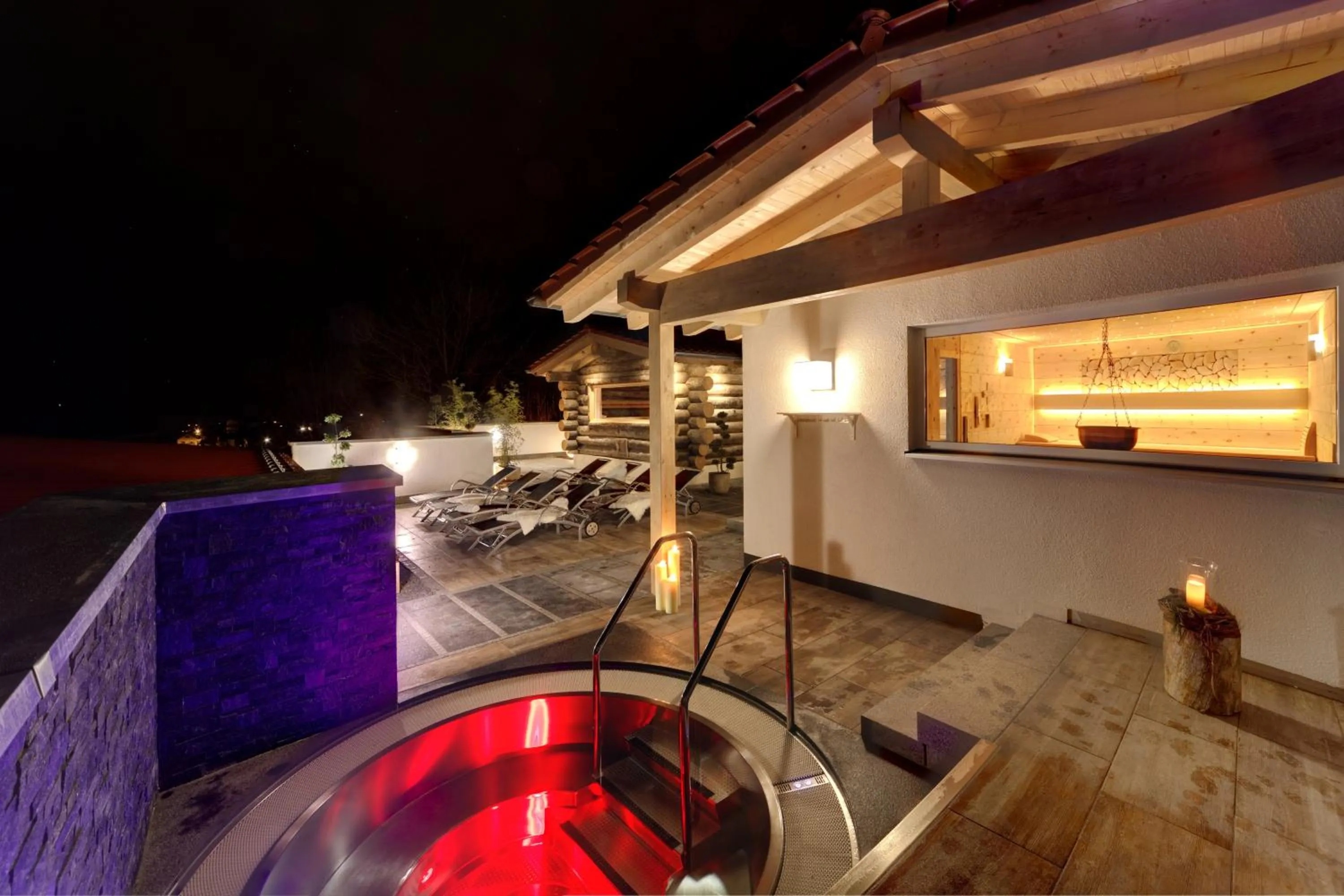 Hot Tub in Wellnesshotel Hofbräuhaus