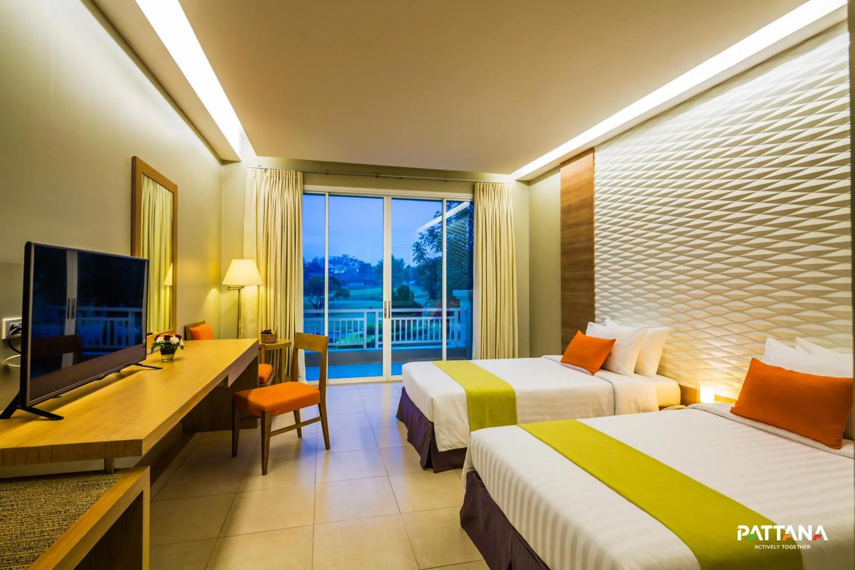 Bed in Pattana Sports Resort Bed in Pattana Sports Resort