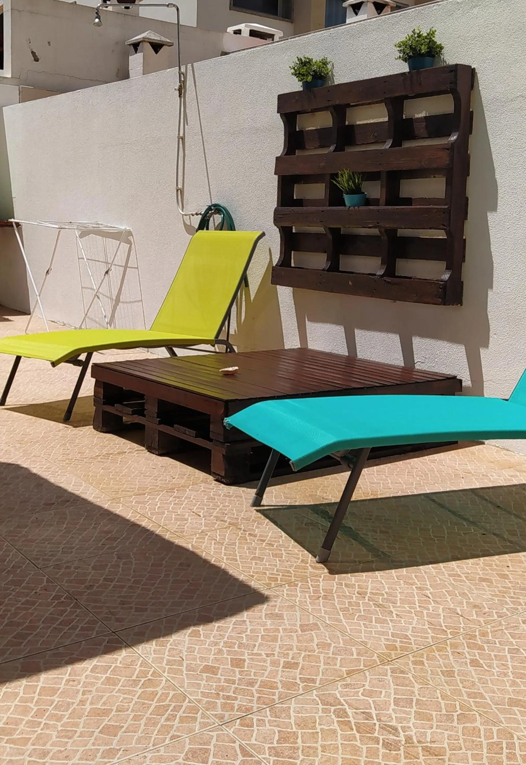 Patio in Green House