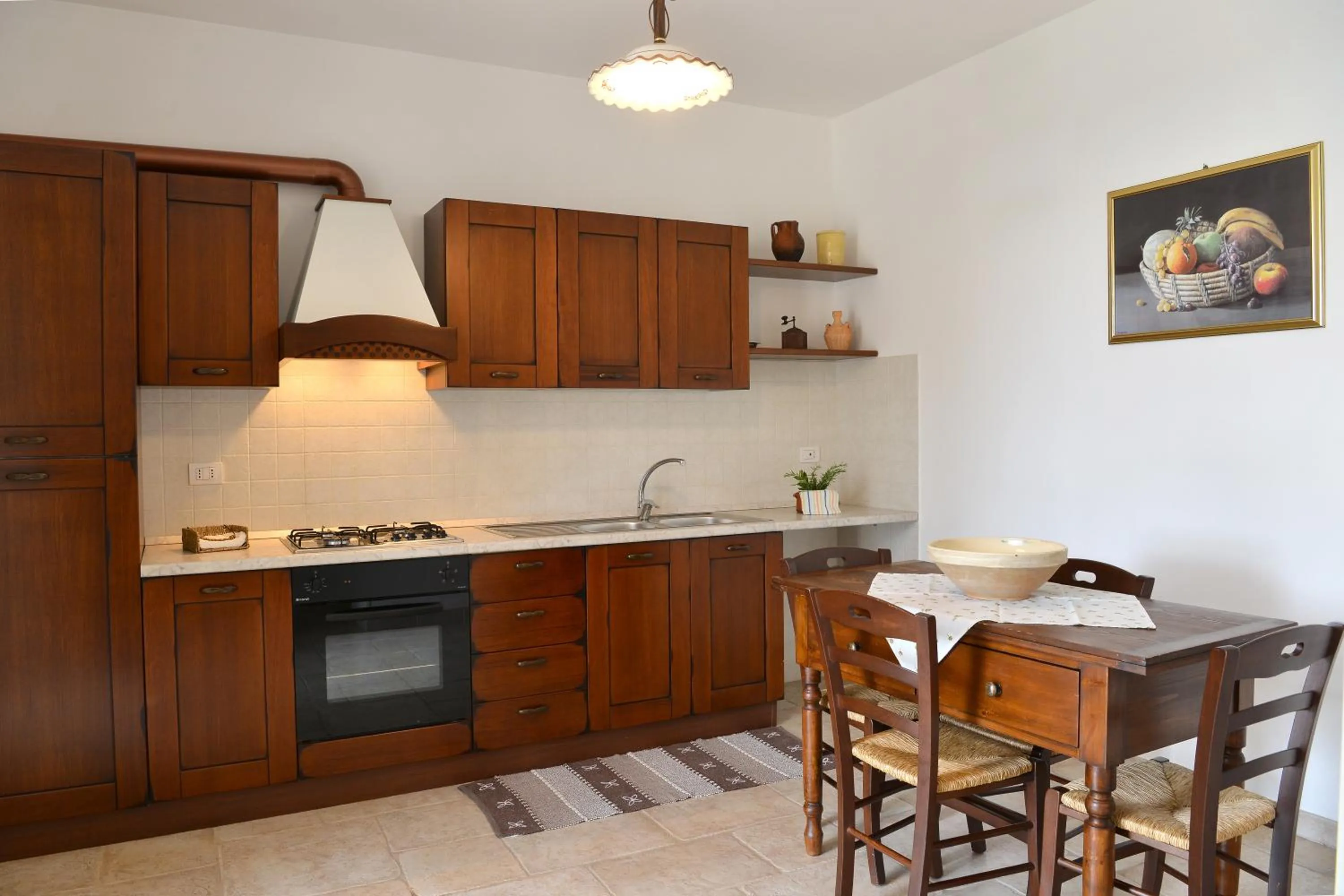 Kitchen or kitchenette in Masseria Peppeturro