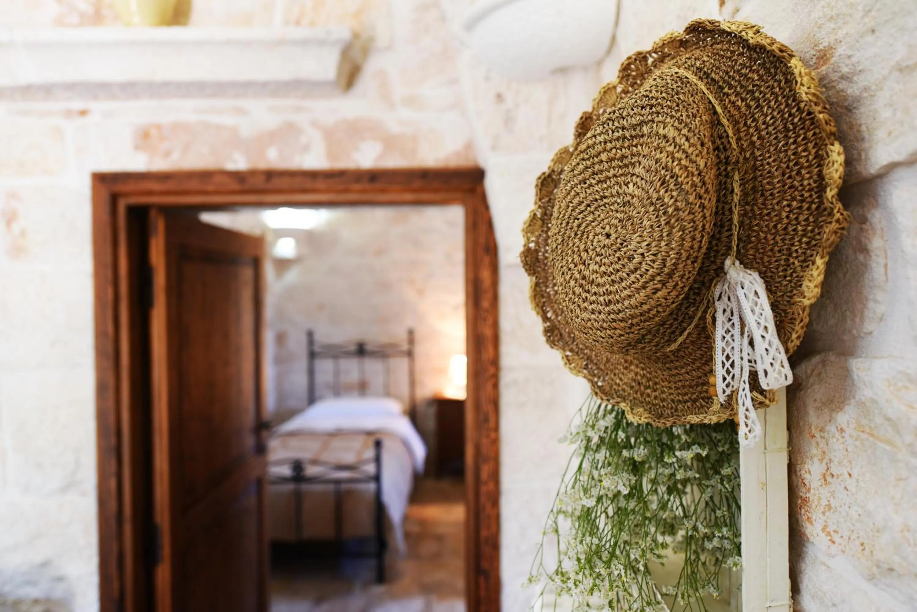 Bed in Masseria Peppeturro